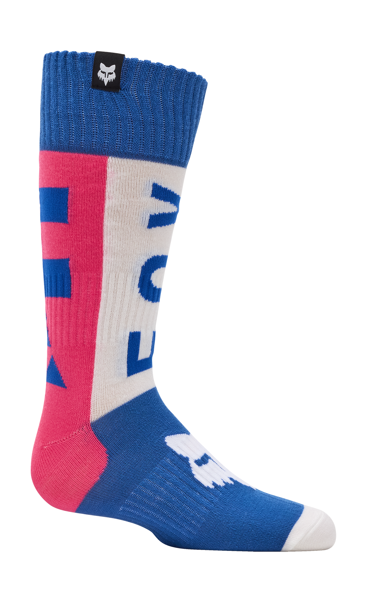Fox Youth Motocross Socks 180 Collect - Blue / Pink