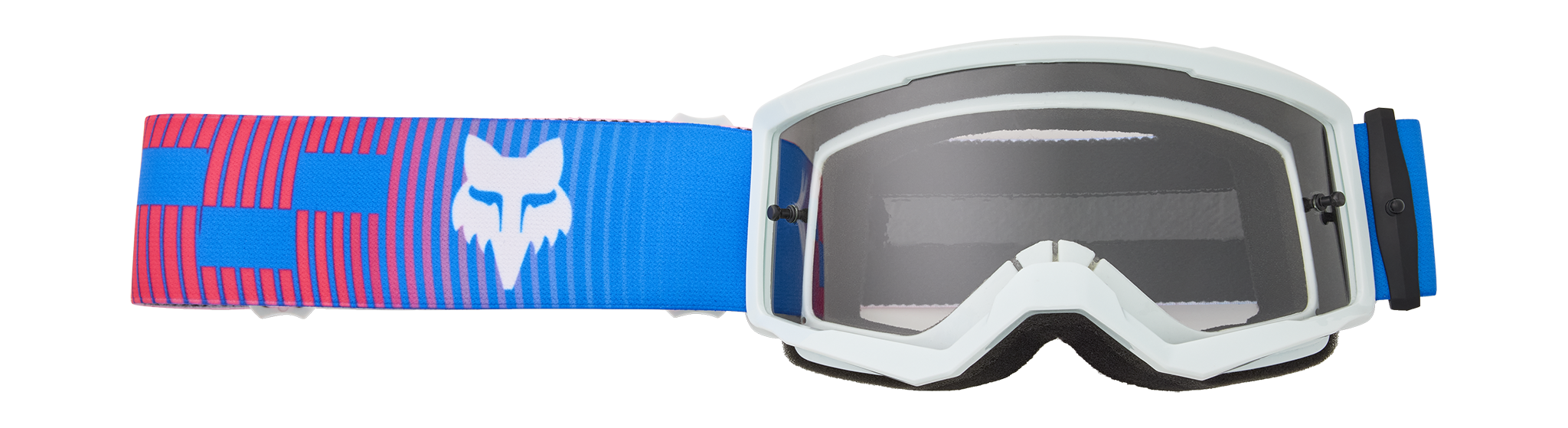 Fox Youth Motocross Goggle Main II Collect - Blue / Pink - Clear