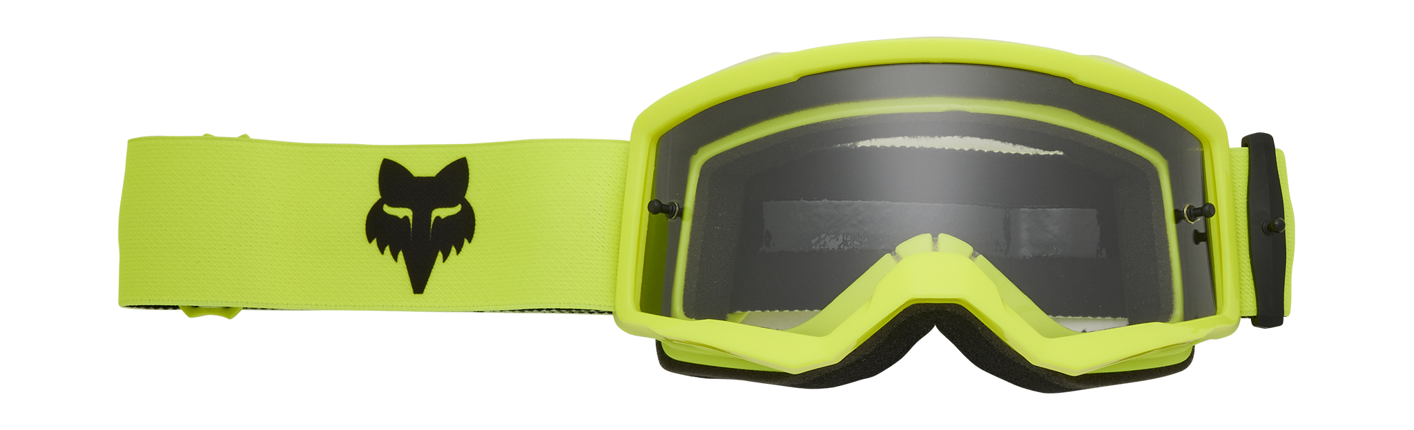 Fox Youth Motocross Goggle Main II Core - Fluo Yellow - Clear