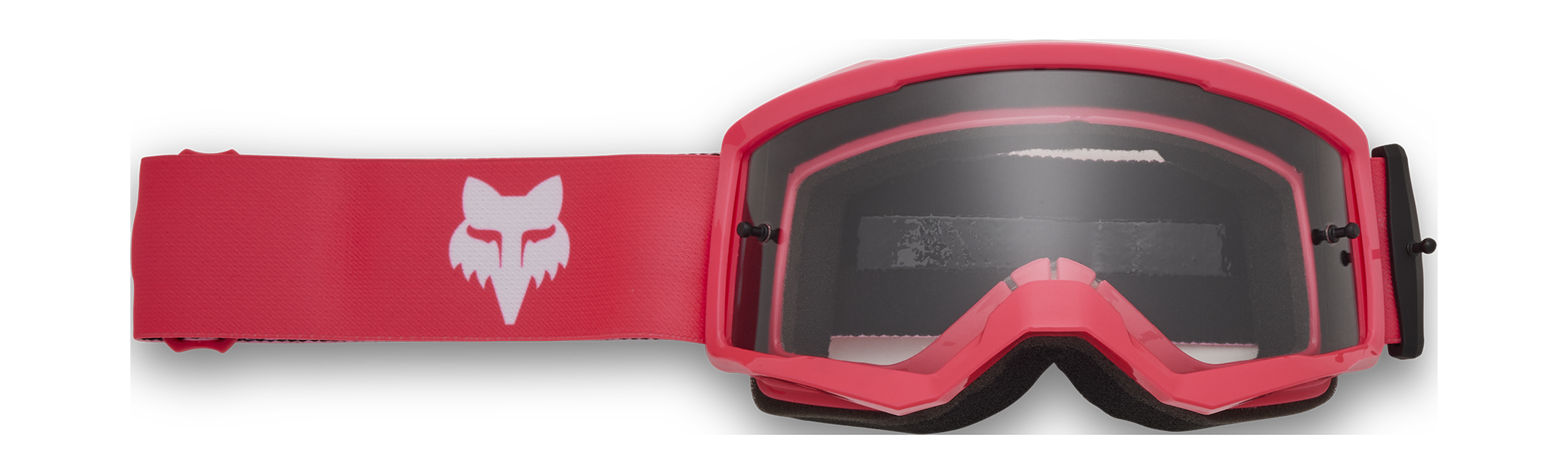 Fox Youth Motocross Goggle Main II Core - Pink - Clear