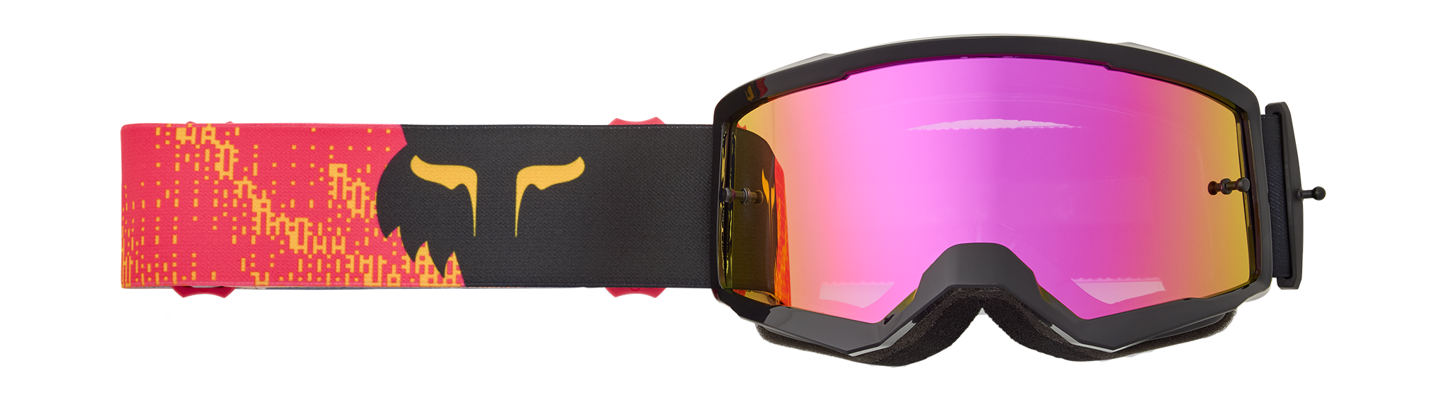 Fox Youth Motocross Goggle Main II Kairos - Tangerine - Pink Spark