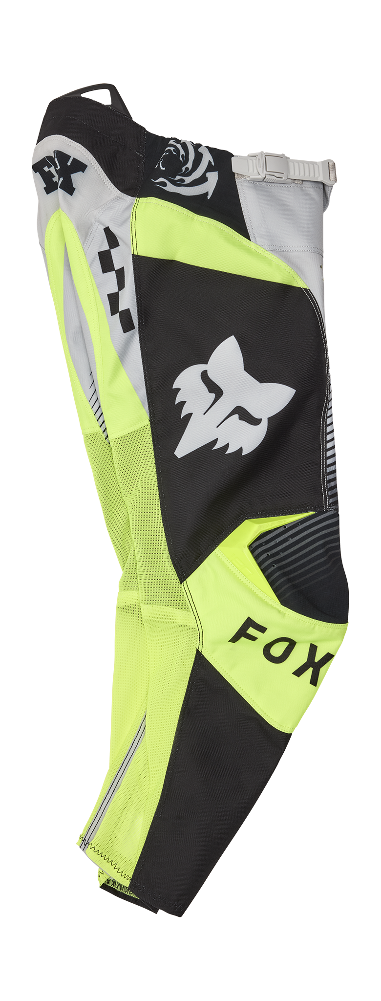 Fox Youth Motocross Pants 2026 180 Collect - Grey / Yellow