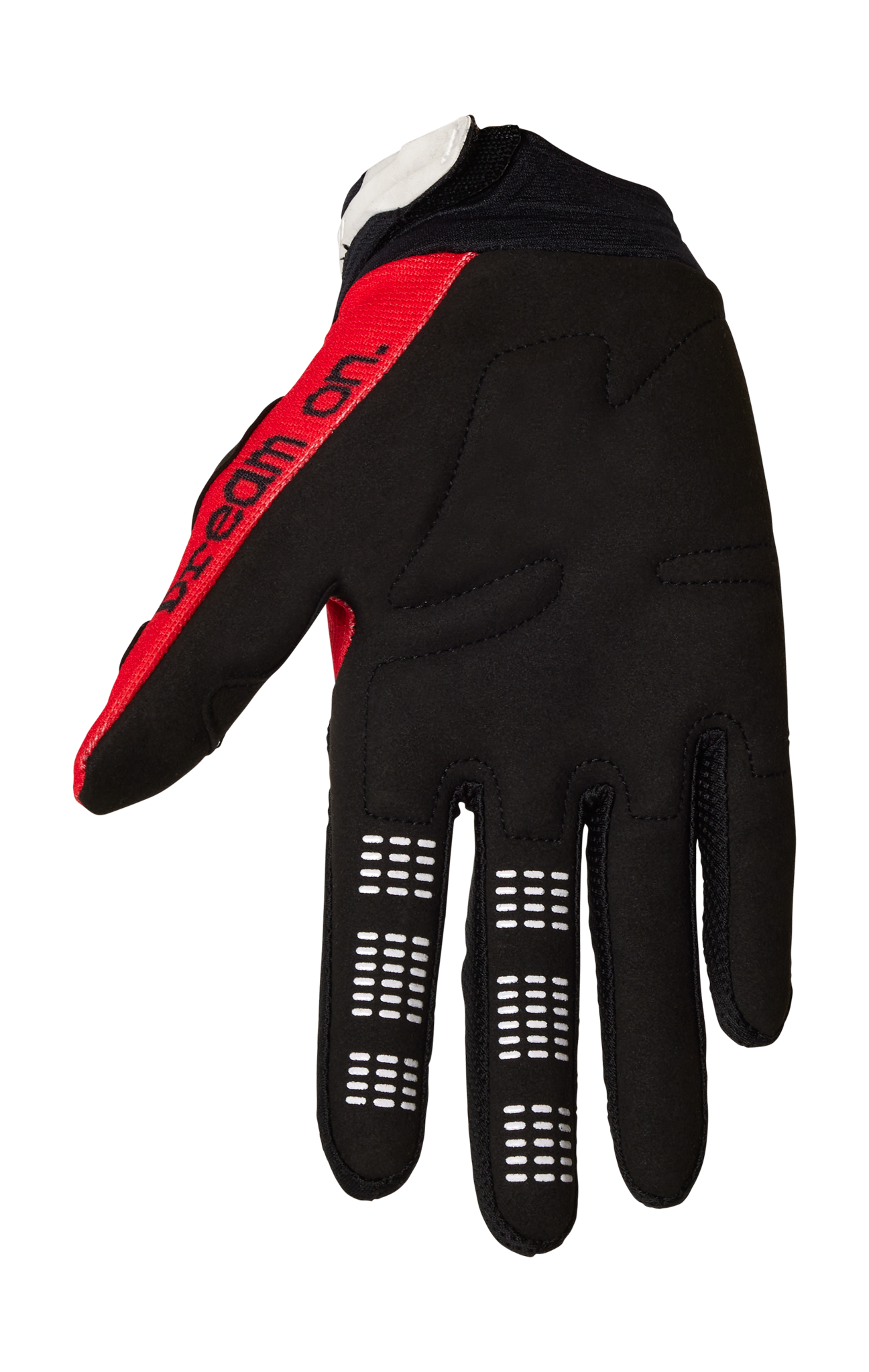 Fox Youth Motocross Gloves 180 Race Spec - Fluo Red