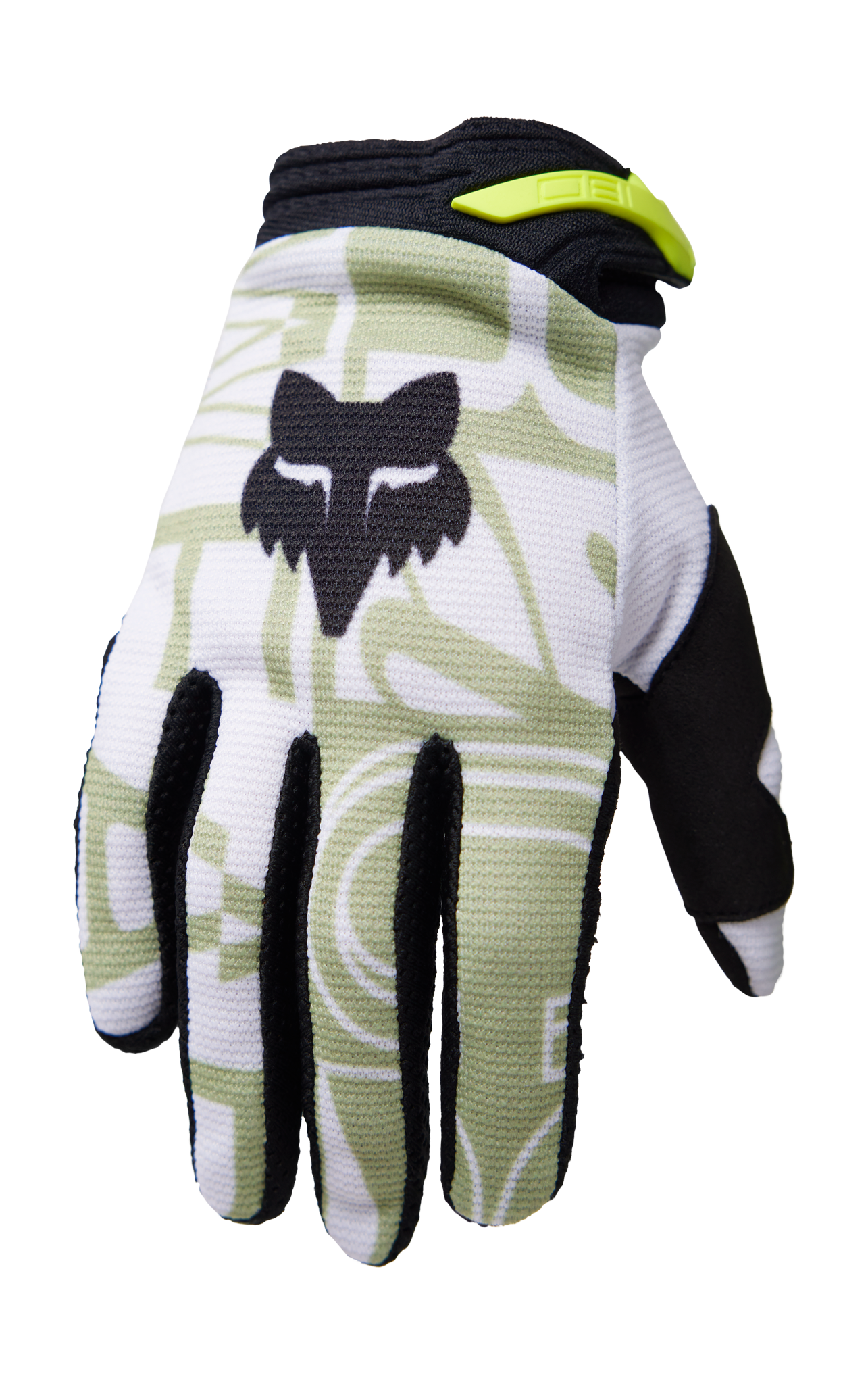 Fox Youth Motocross Gloves 180 Race Spec - Green