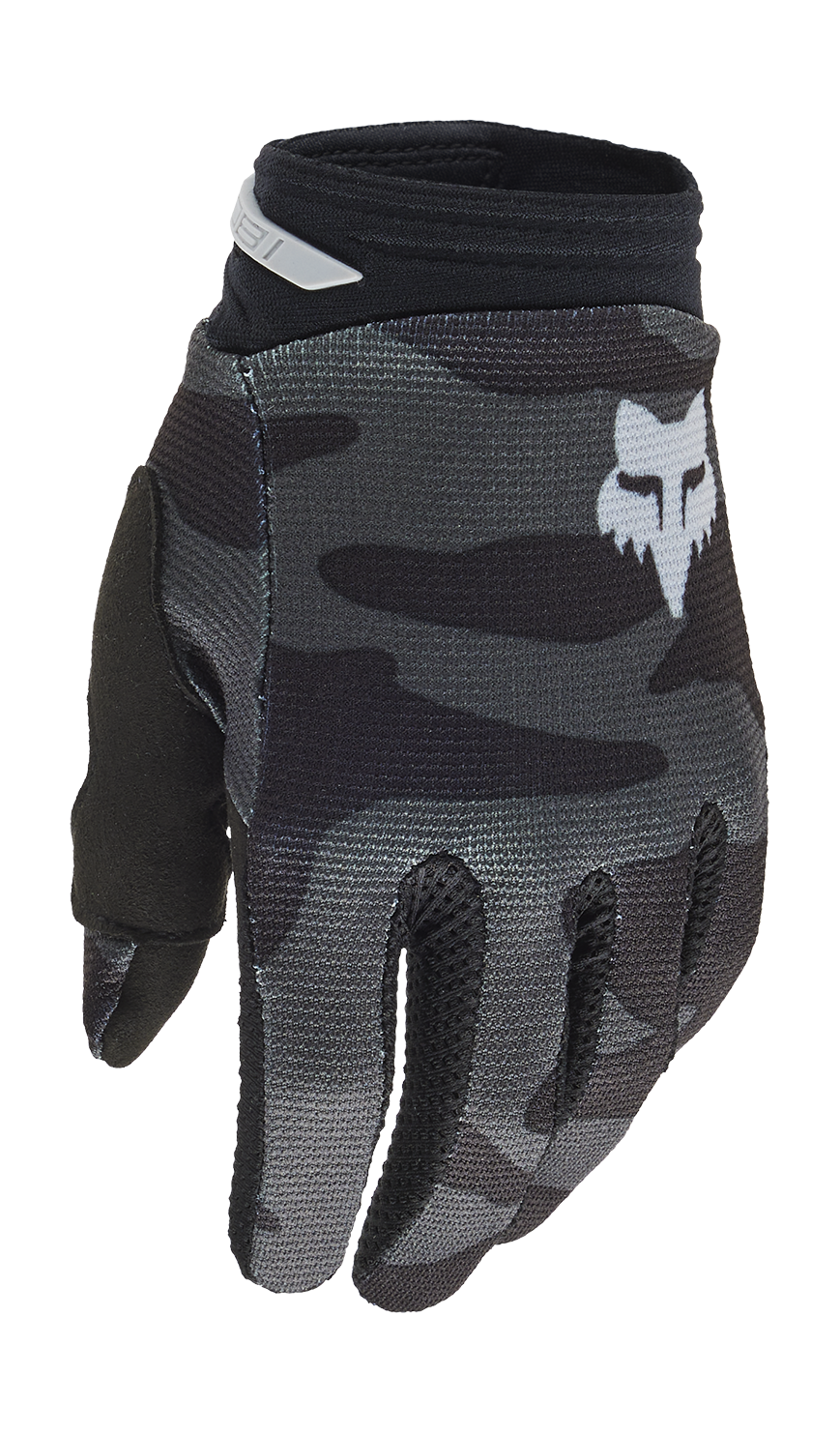 Fox Youth Motocross Gloves 2026 180 Bnkr - Black Camo