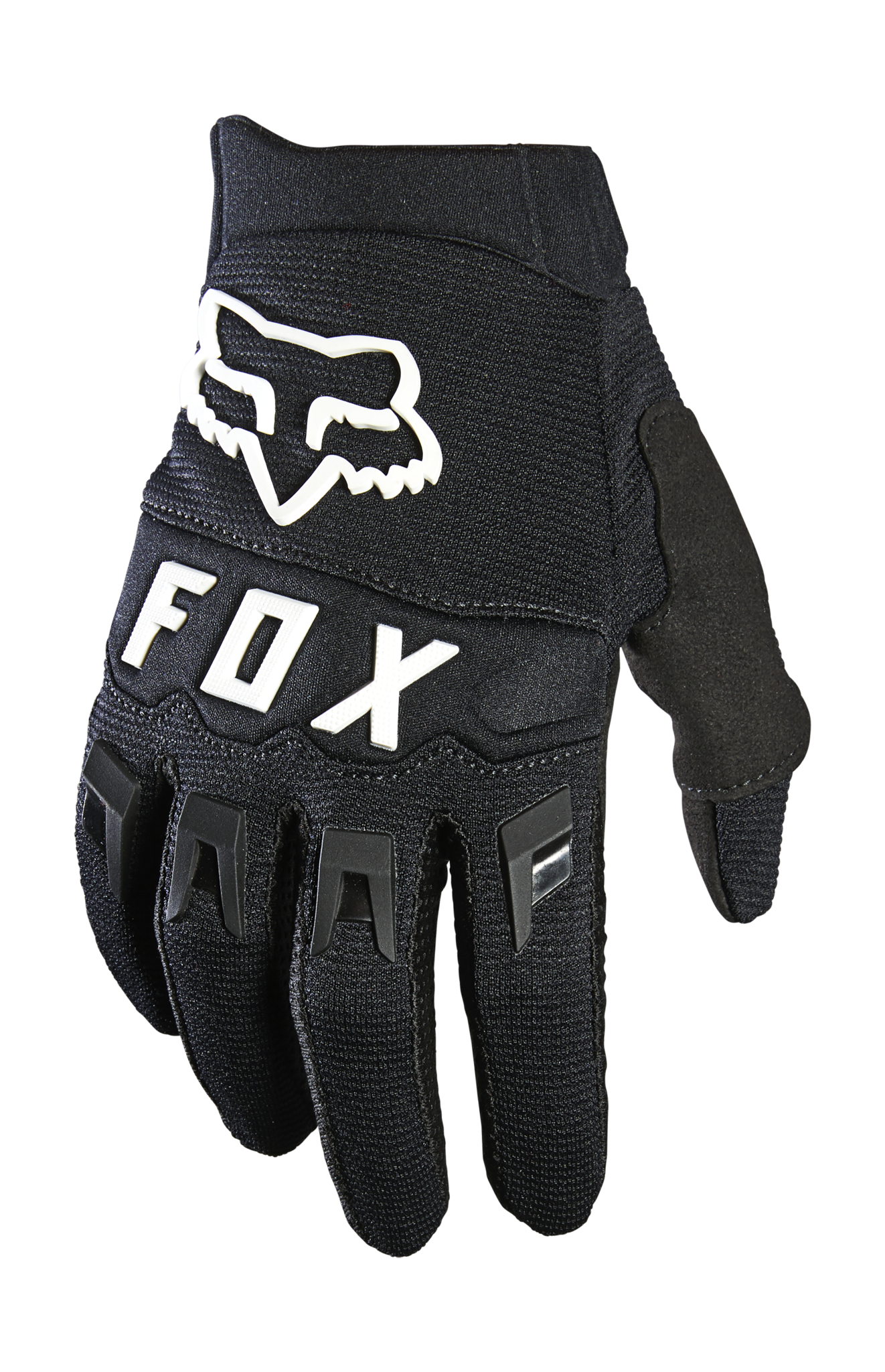 Fox Youth Motocross Gloves Dirtpaw - Black / White