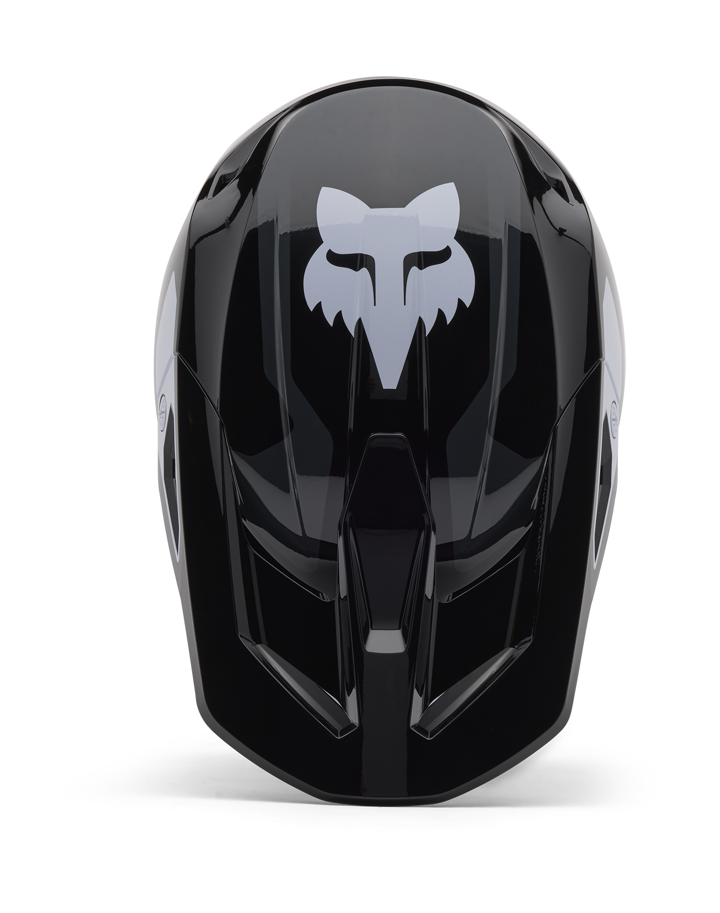 Fox Youth Motocross Helmet V1 Lean - Black