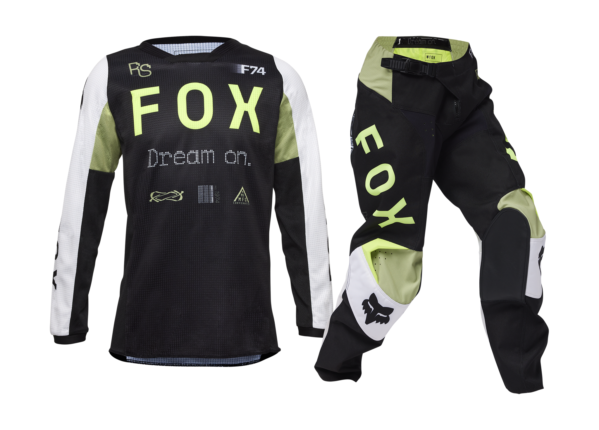 Fox Youth Motocross Gear 180 Race Spec - Green