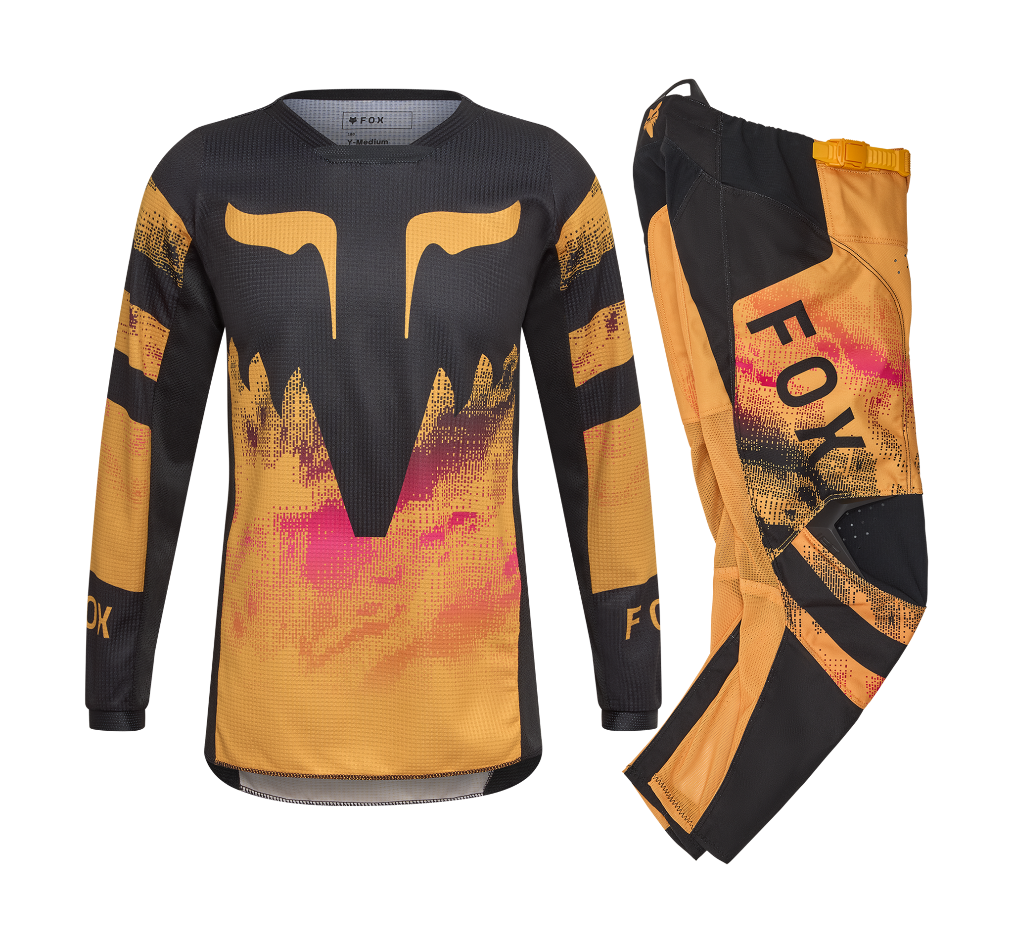 Fox Youth Motocross Gear 2026 180 Kairos - Tangerine