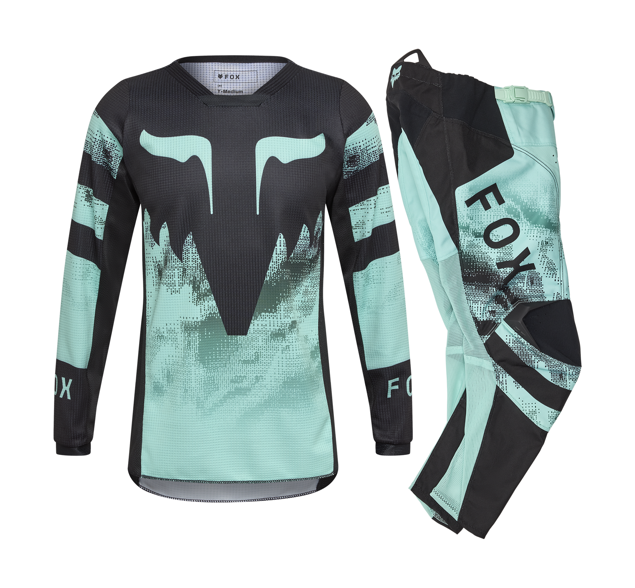 Fox Youth Motocross Gear 2026 180 Kairos - Turquoise