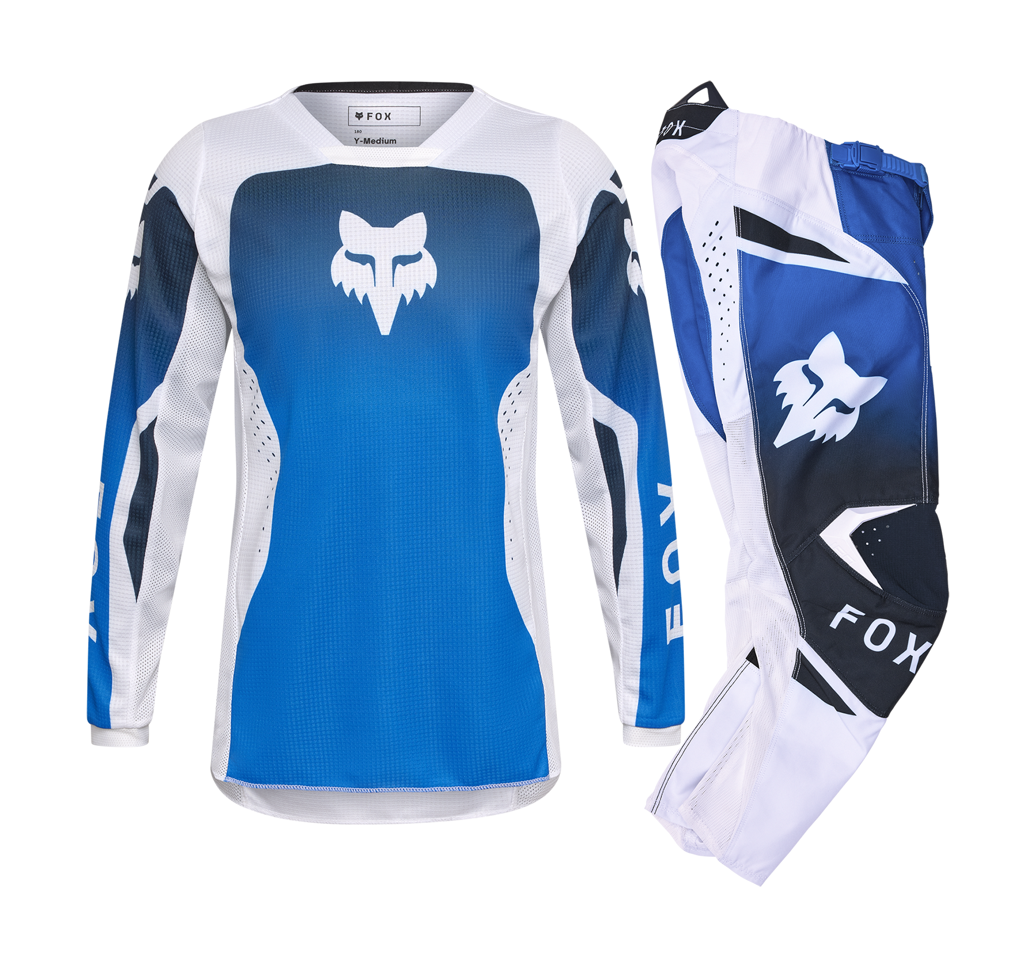 Fox Youth Motocross Gear 2026 180 Shield - Blue