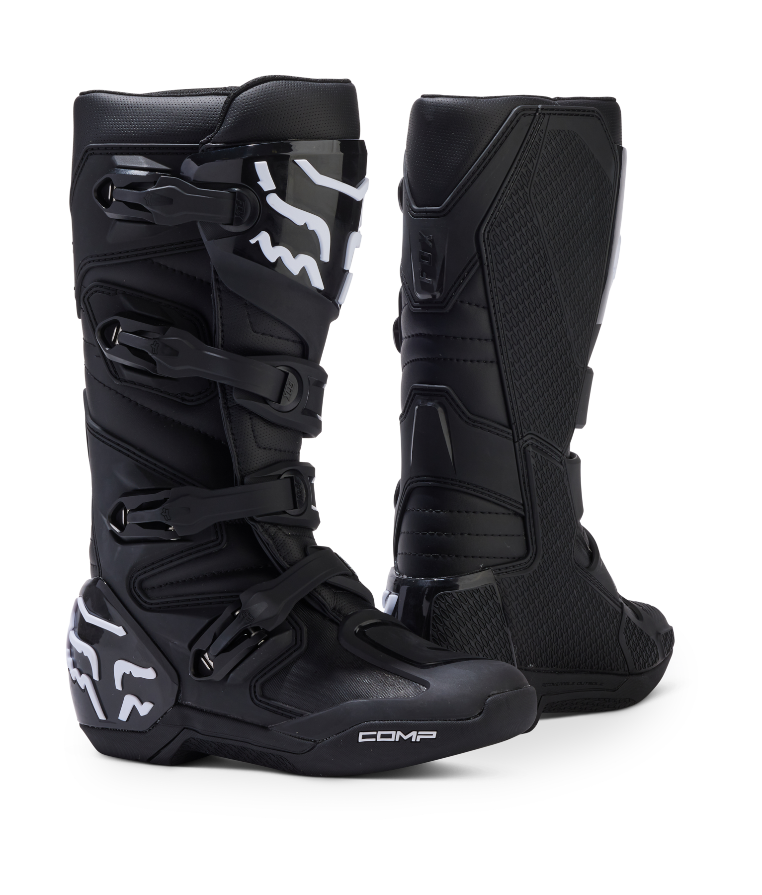 Fox Youth Motocross Boots Comp - Black