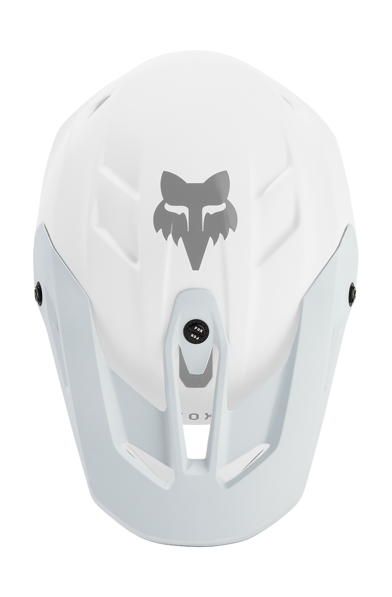 Fox Youth Helmet Visor V3 Solid - Matte White