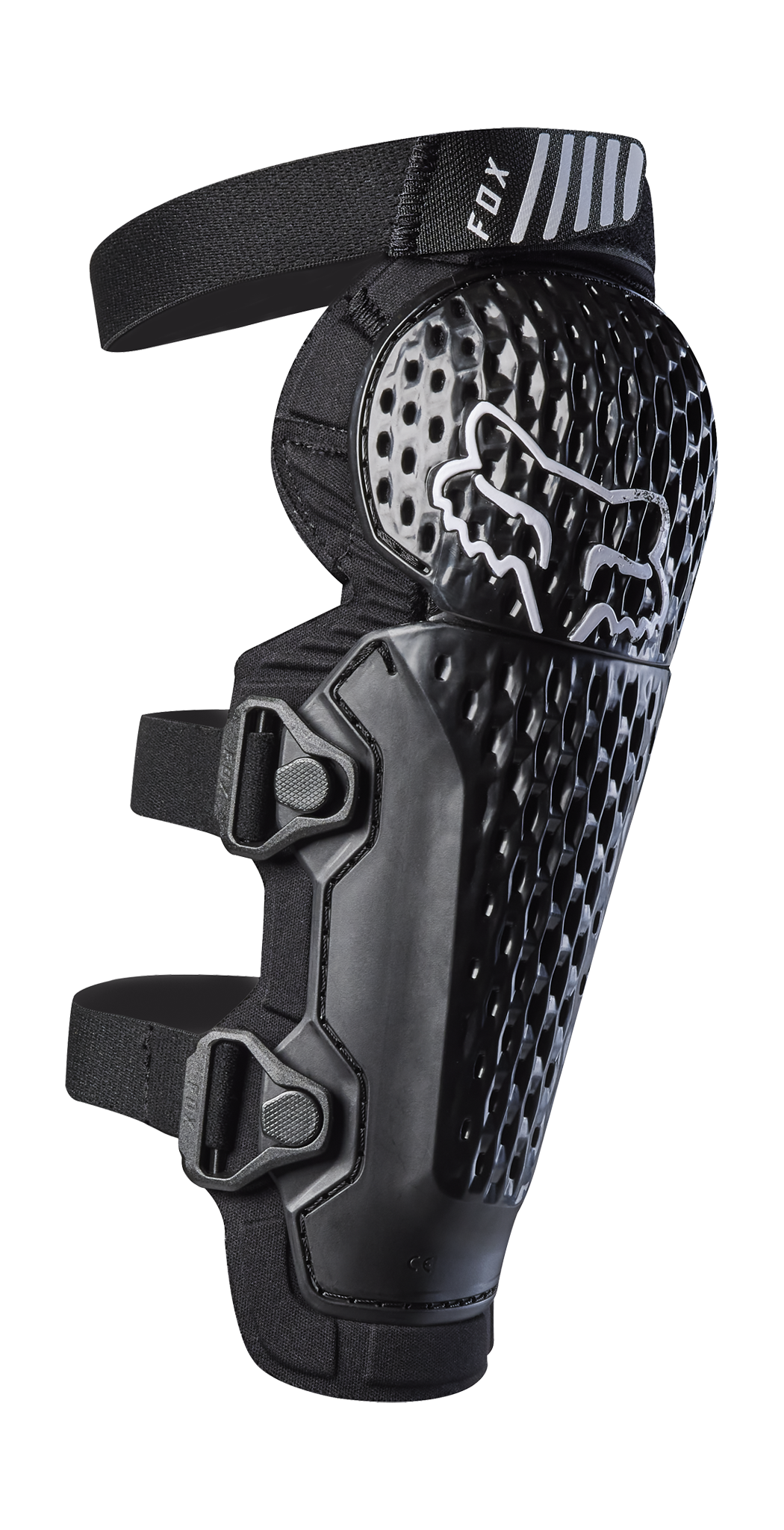 Fox Youth Knee Guards Titan Race - Black