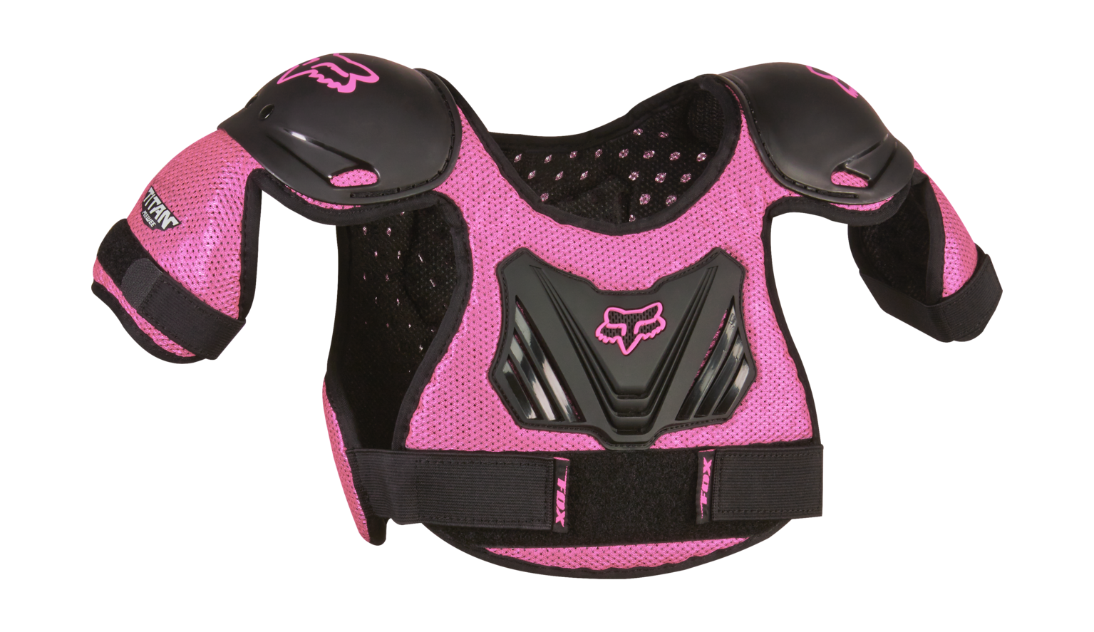 Fox Mini Chest Protector PeeWee Titan - Black / Pink