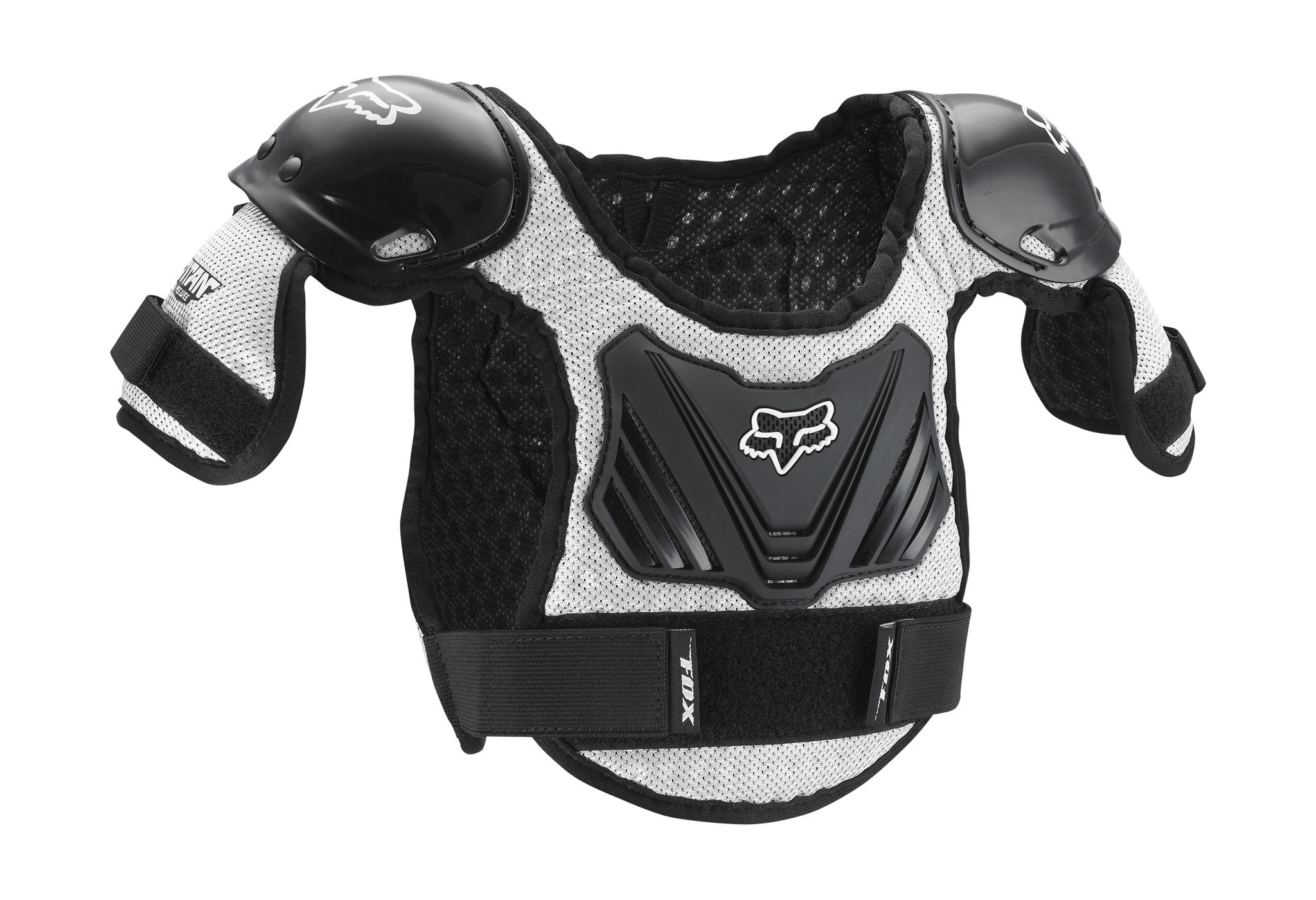 Fox Mini Chest Protector PeeWee Titan - Black / Silver