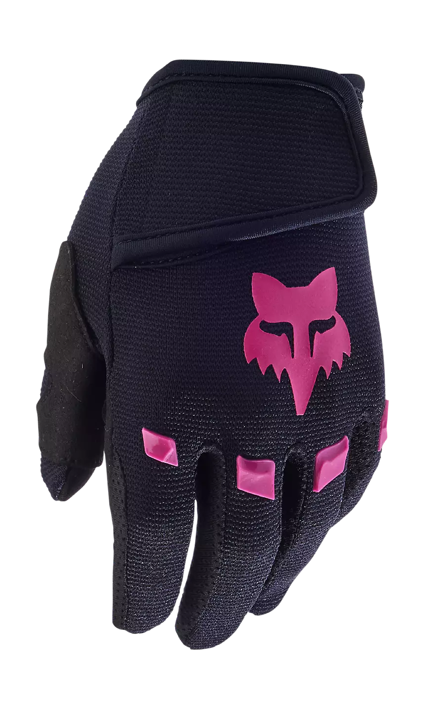 Fox Mini Motocross Gloves 2026 Dirtpaw - Black / Pink