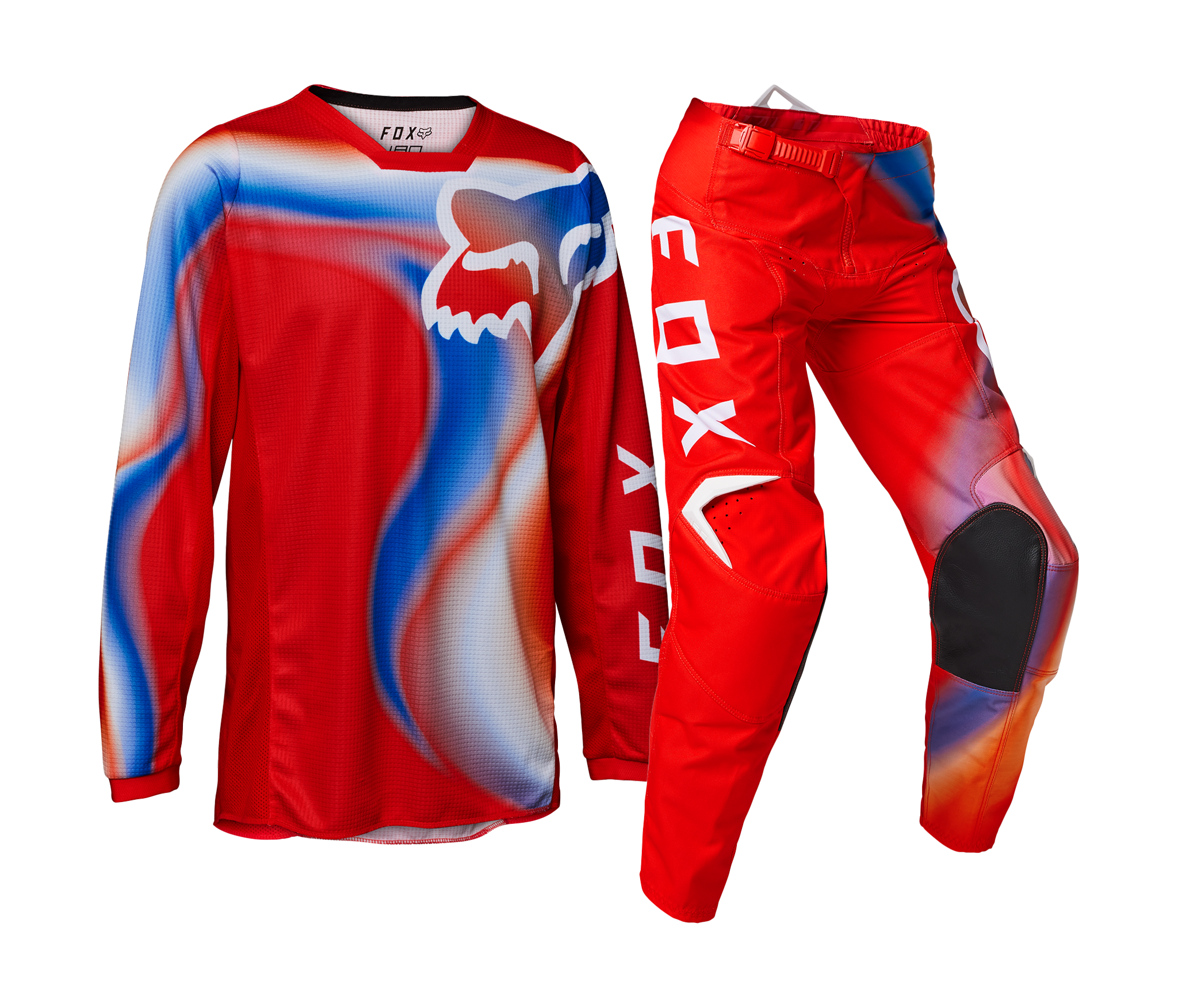 Fox Mini Motocross Gear 180 Toxsyk - Fluo Red