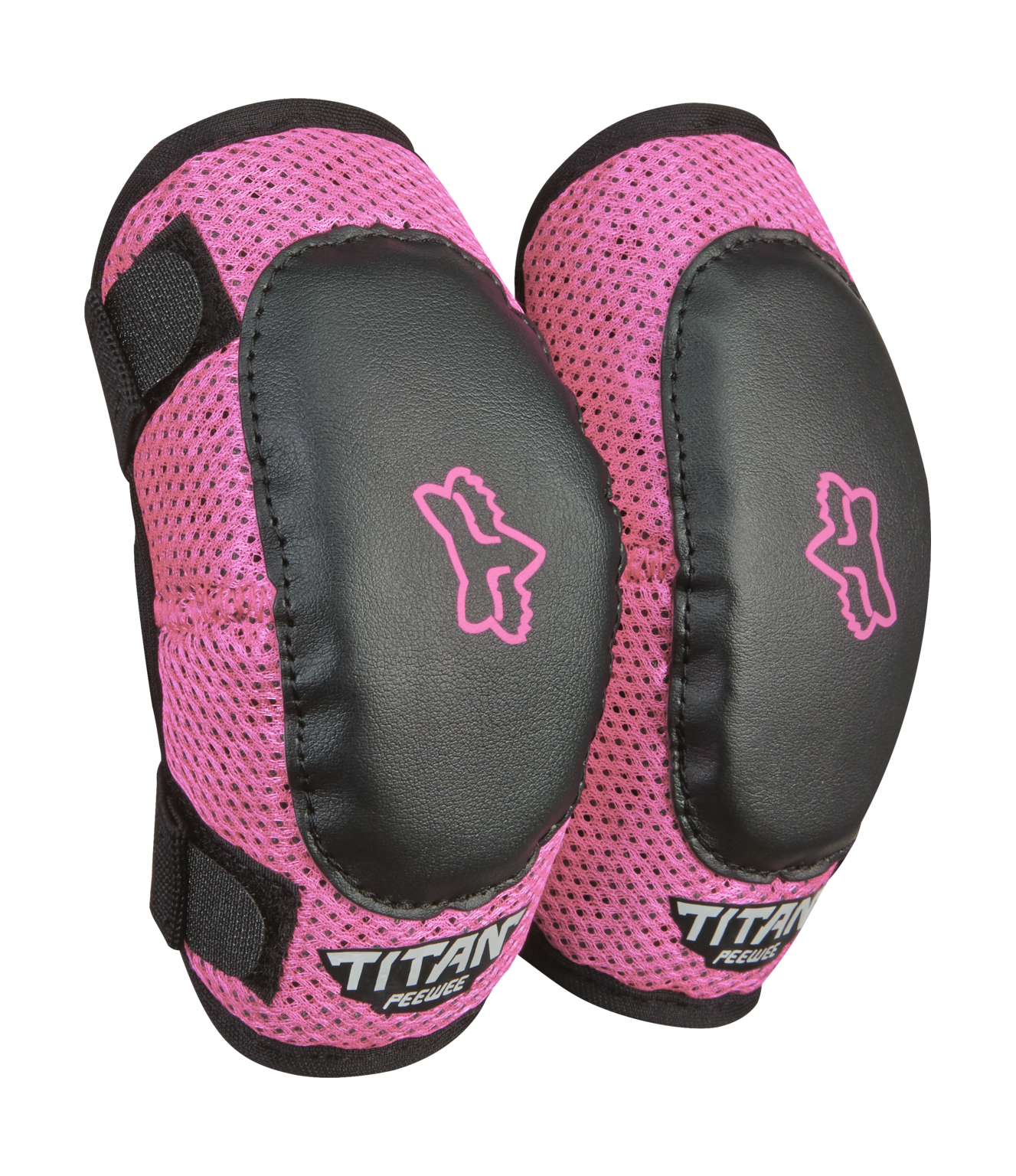 Fox Mini Elbow Guards PeeWee Titan - Black / Pink