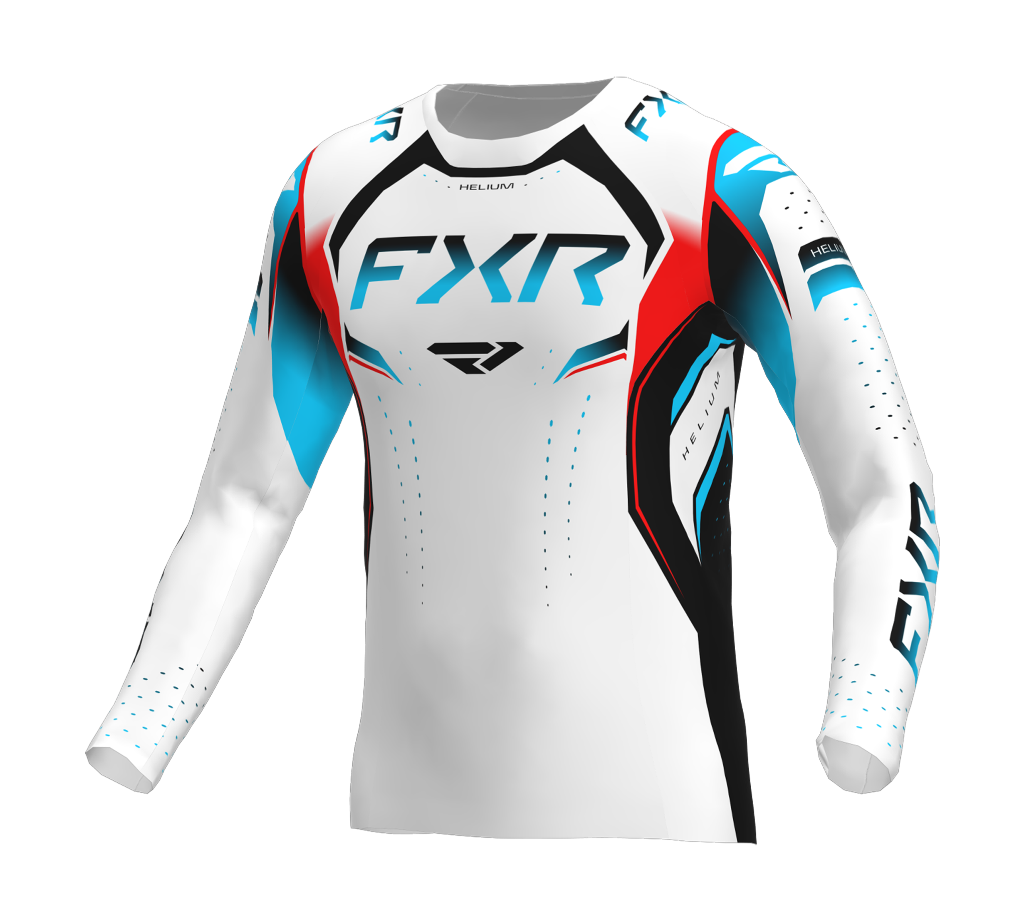 FXR Motocross Gear 2026 Helium Edge - Ice