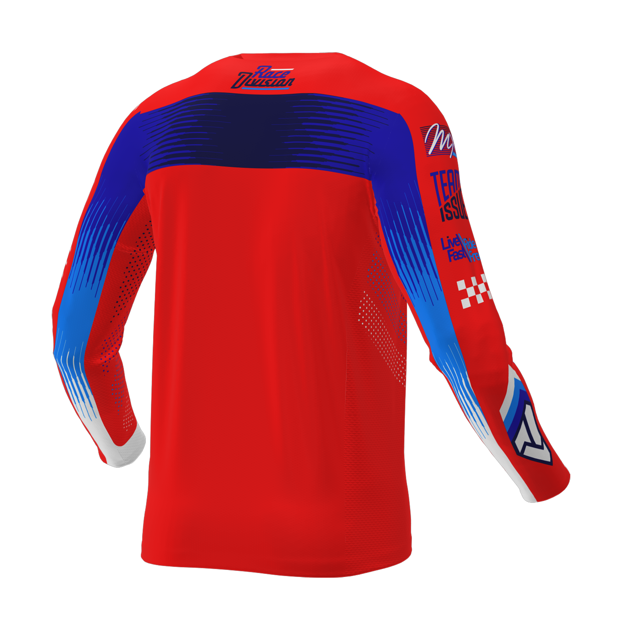 FXR Motocross Jersey 2026 Podium Gladiator - Red / Blue / White