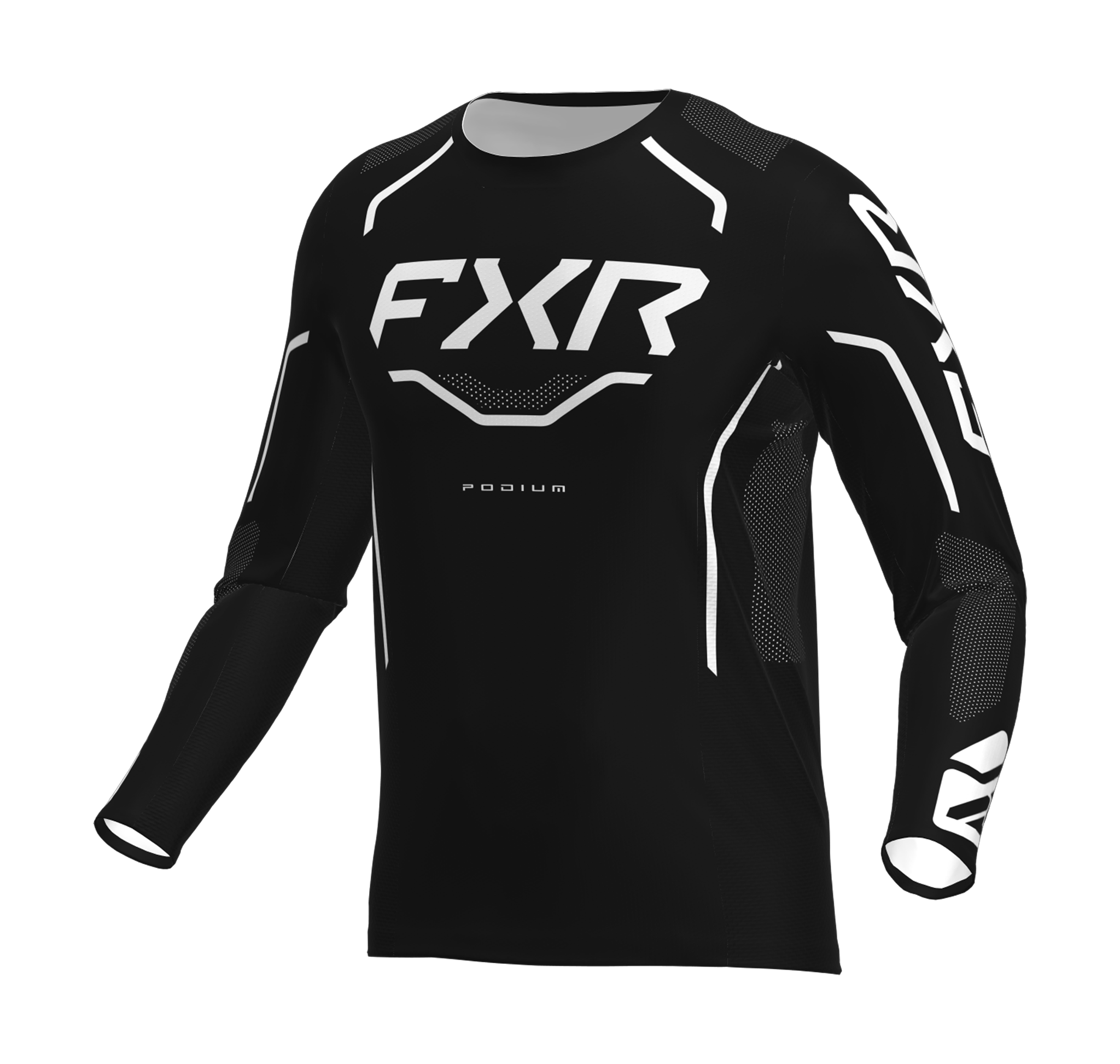 FXR Motocross Gear 2026 Podium Relay - Black / White