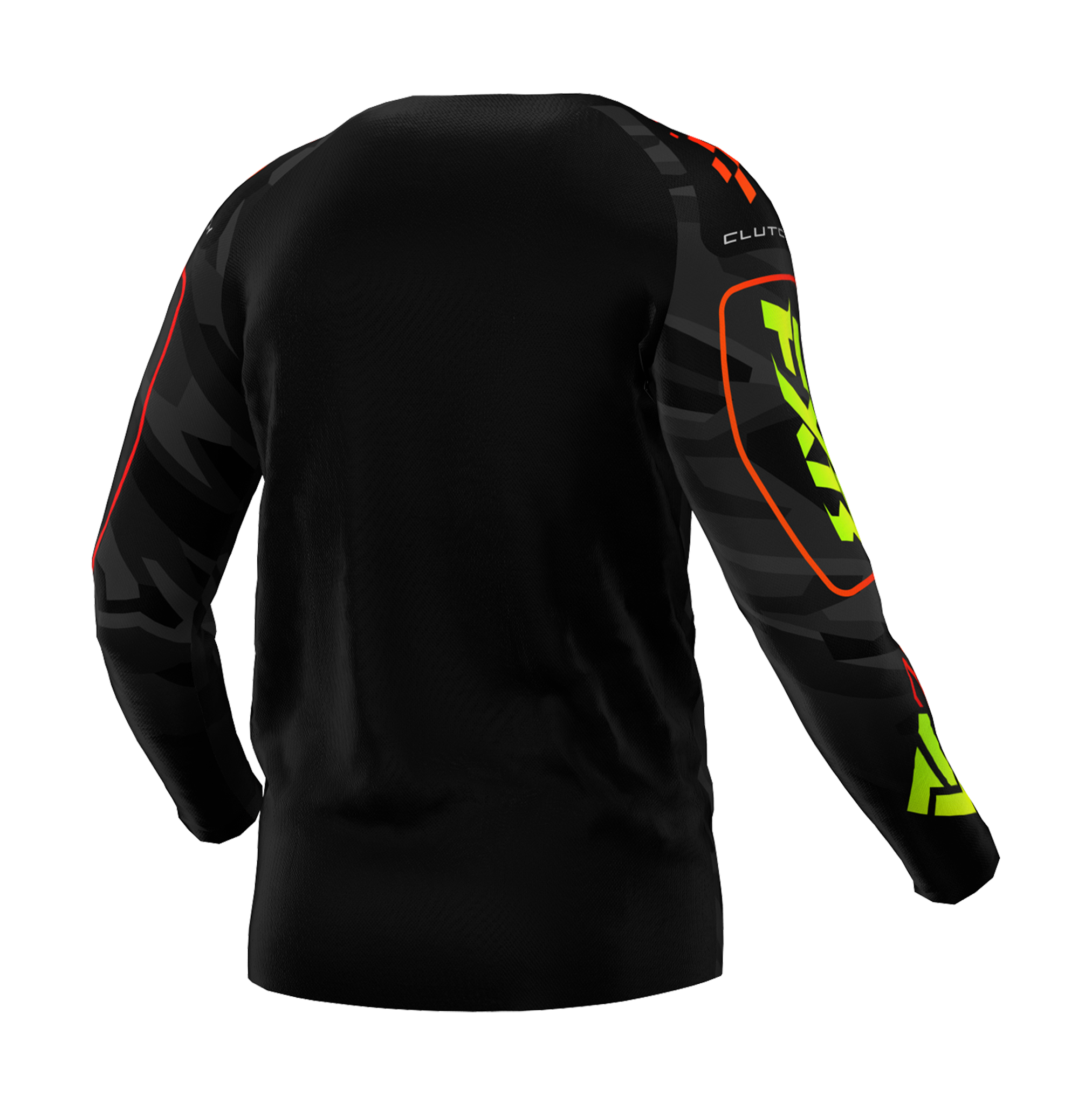 FXR Motocross Jersey Clutch - Nuke / HiVis / Camo
