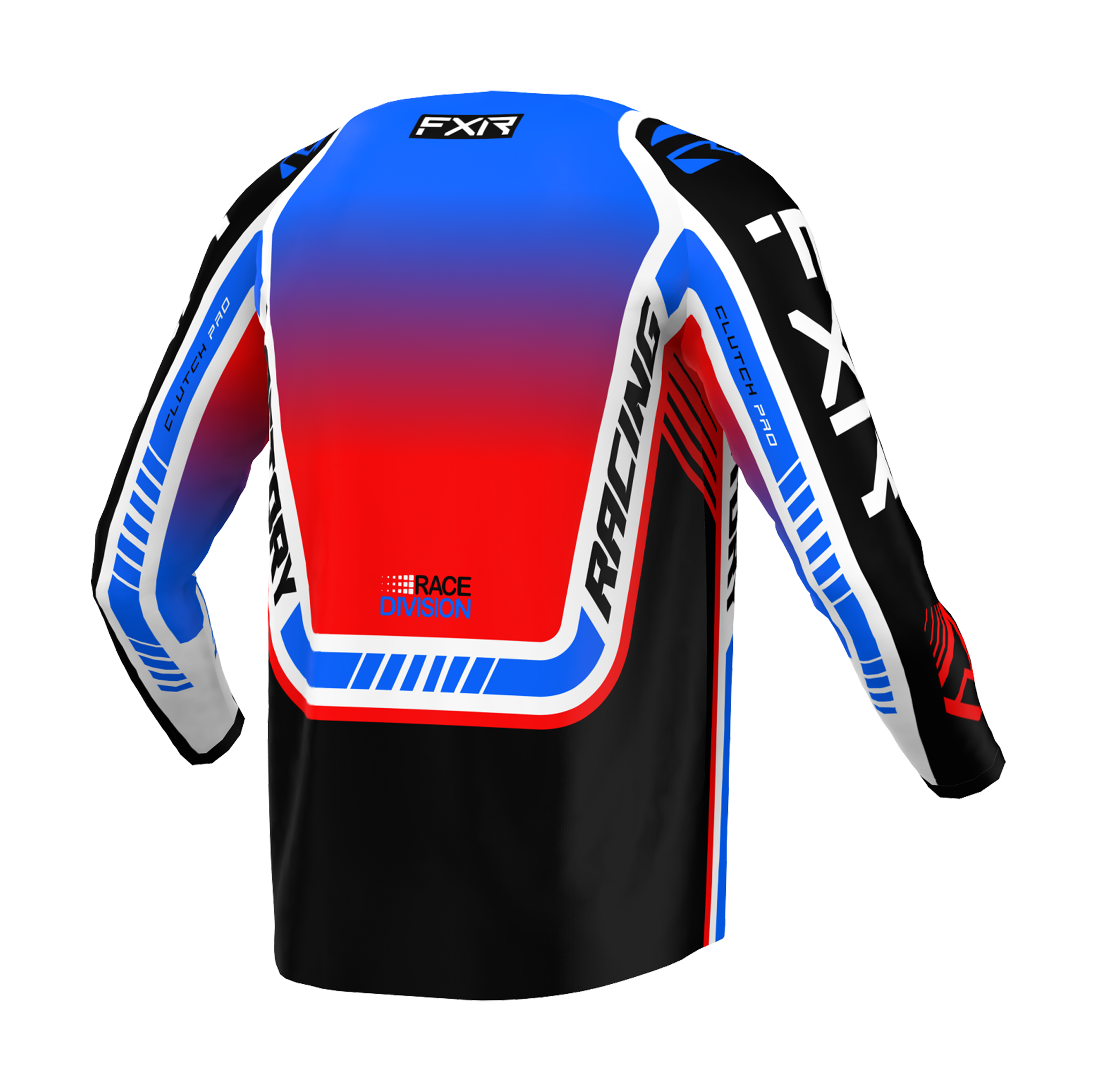 FXR Motocross Jersey Clutch Pro - Blue / Red / White