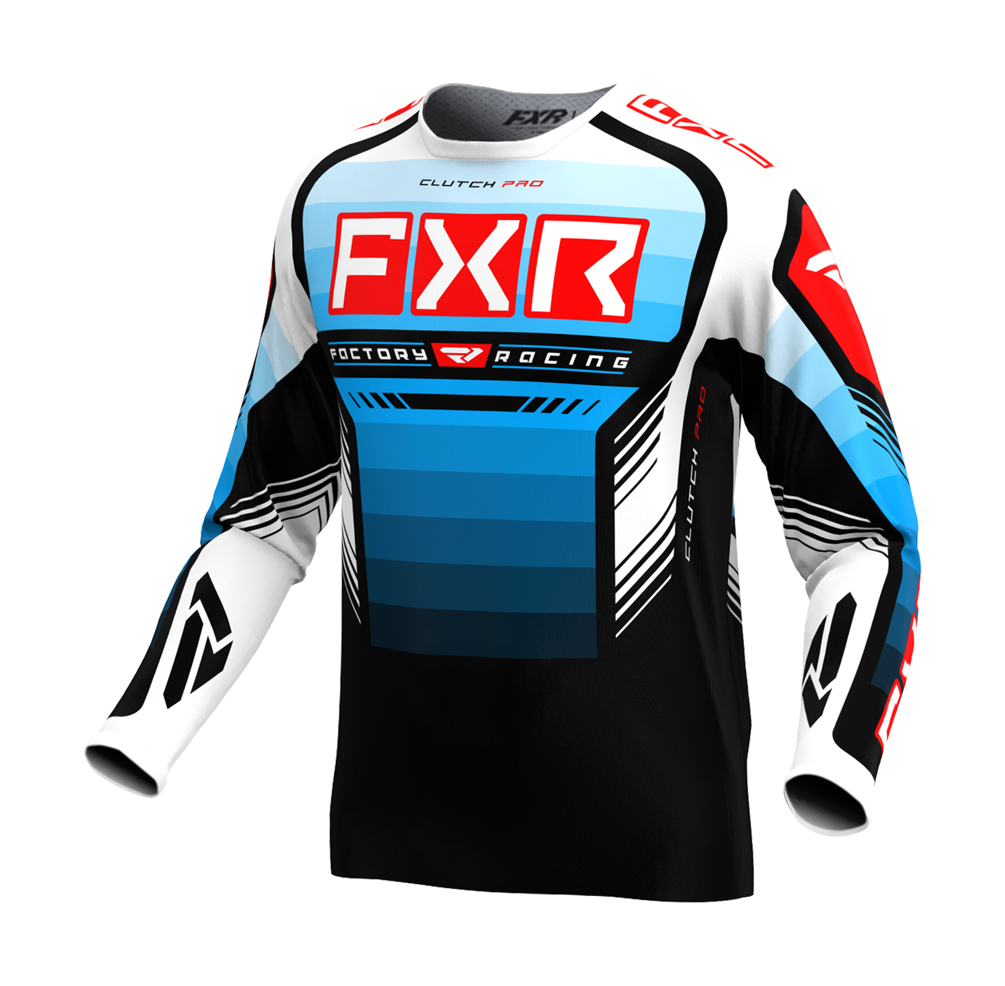 FXR Motocross Gear Clutch Pro - Blue / Red / Black