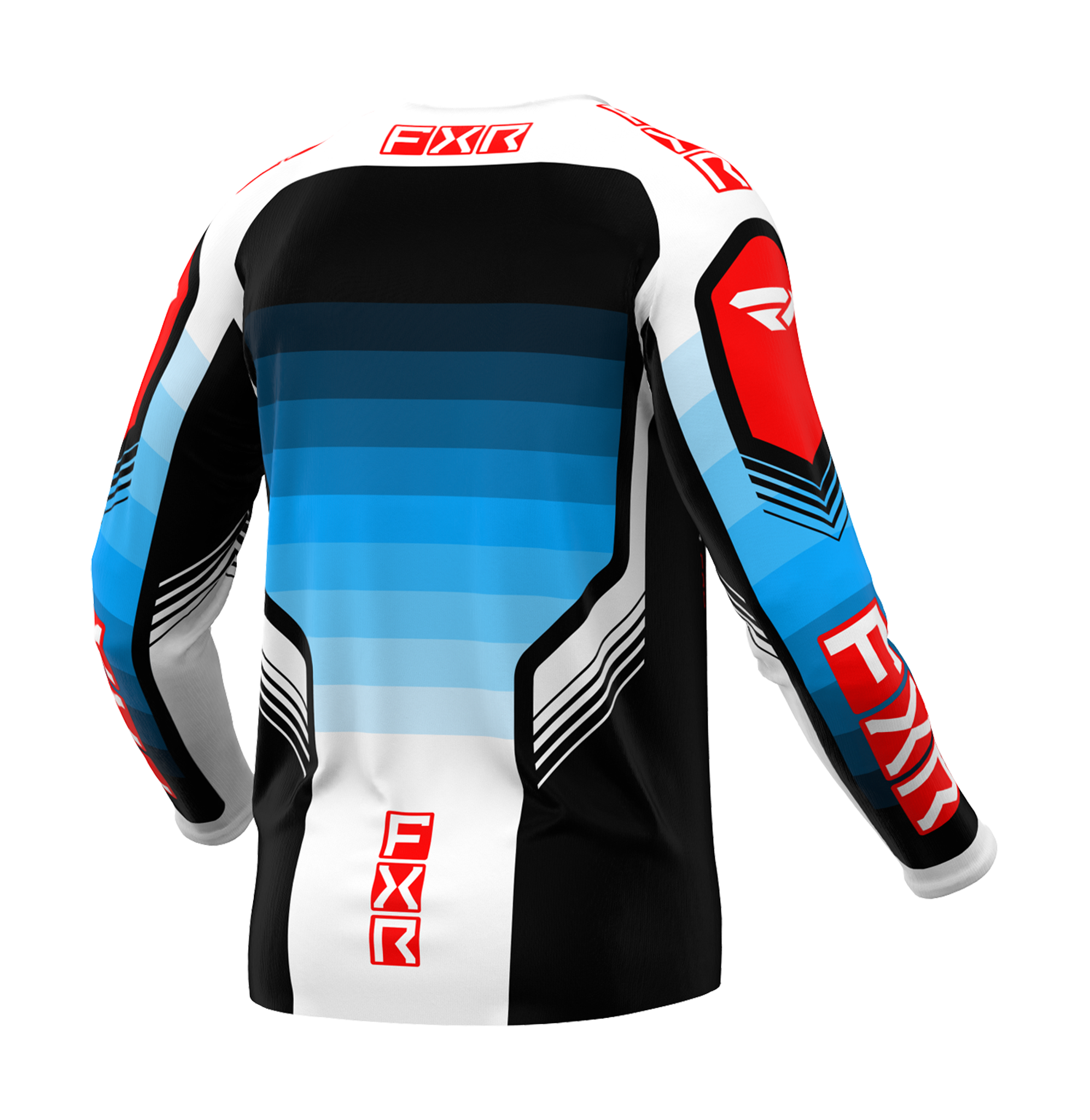 FXR Motocross Jersey Clutch Pro - Blue / Red / Black