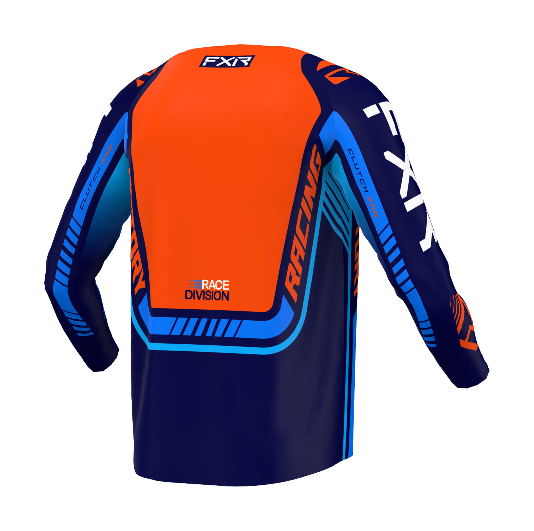 FXR Motocross Jersey Clutch Pro - Orange / Navy