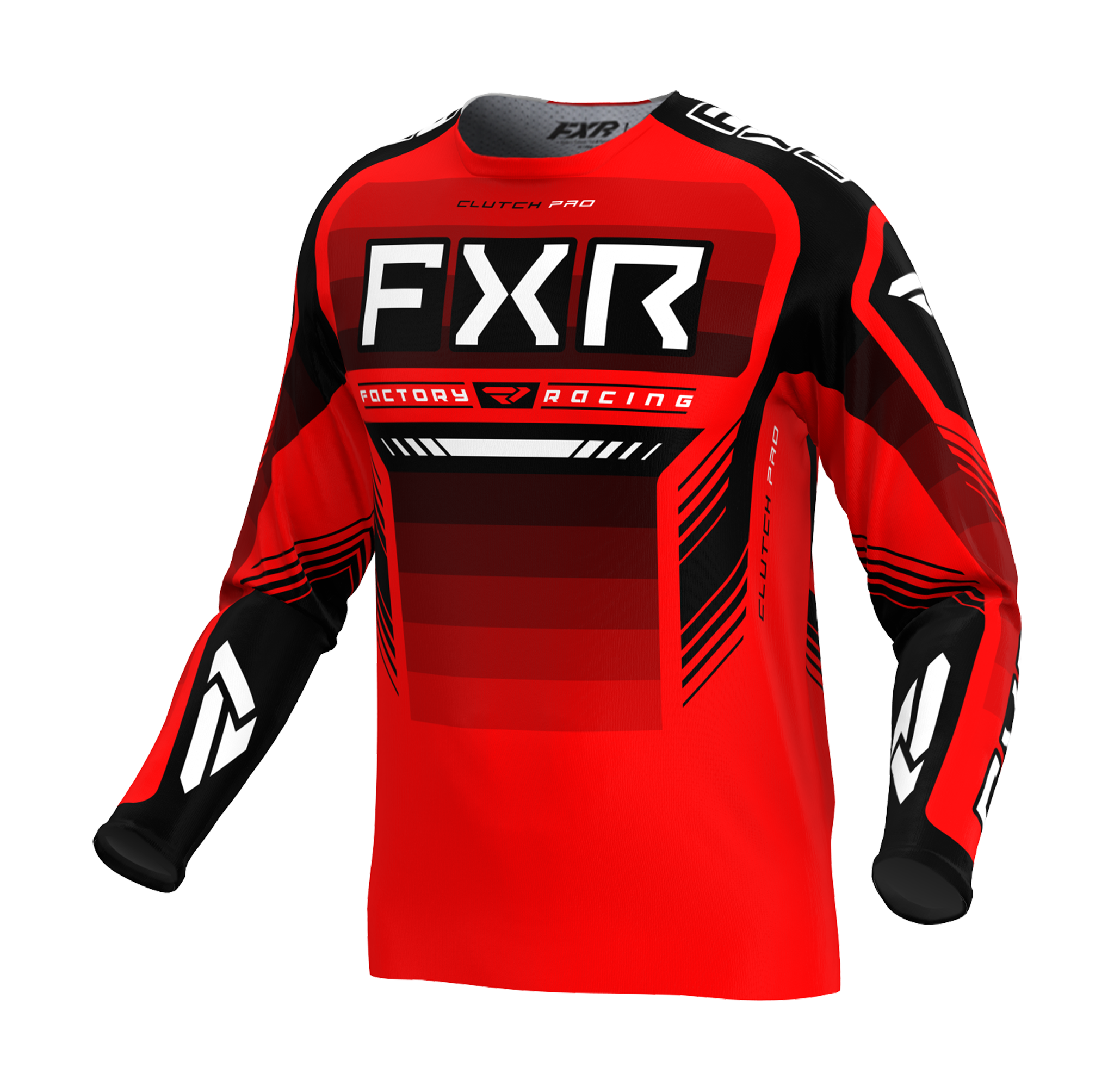 FXR Motocross Jersey Clutch Pro - Red / Black