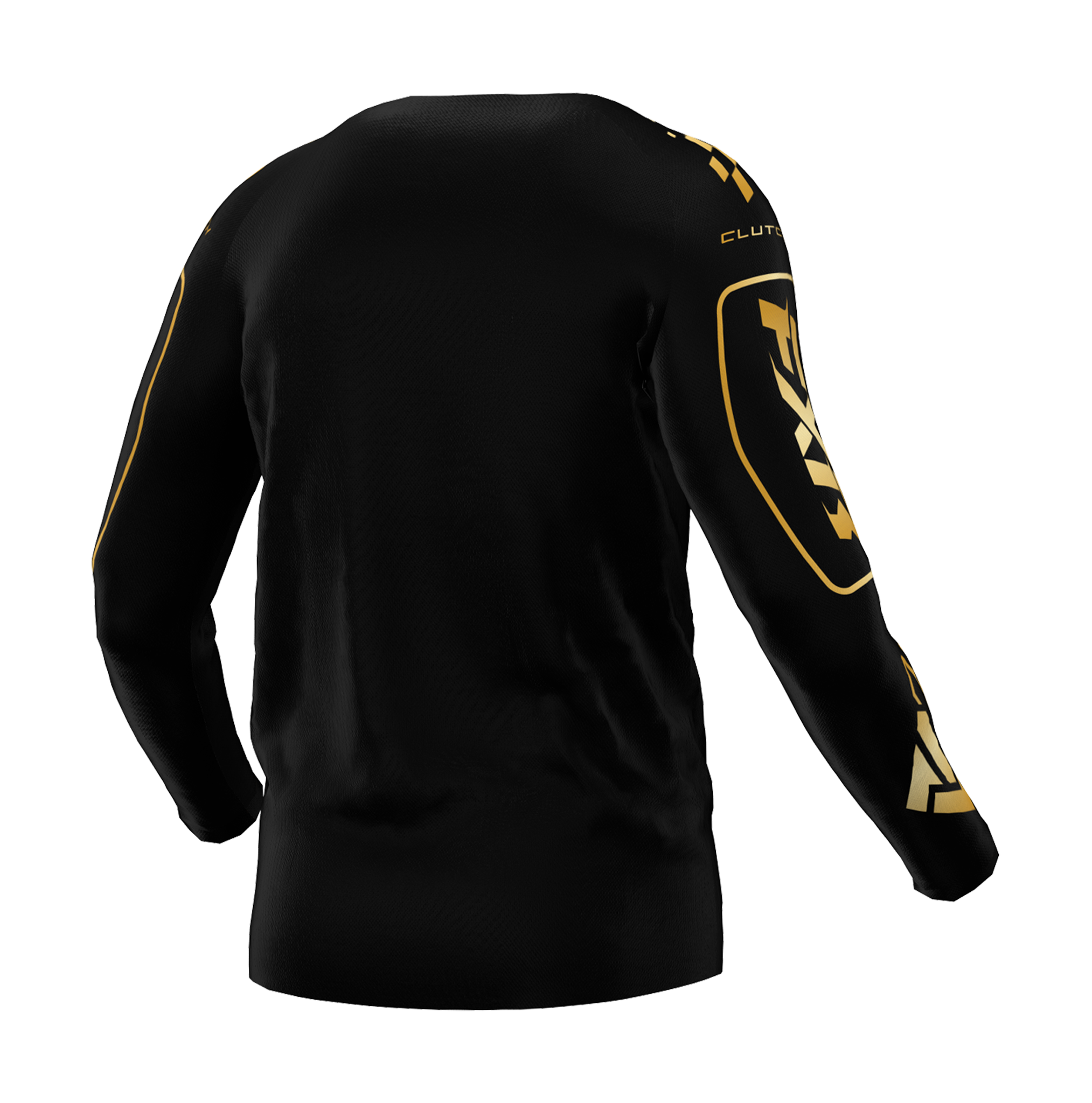 FXR Motocross Jersey Clutch - Black / Gold