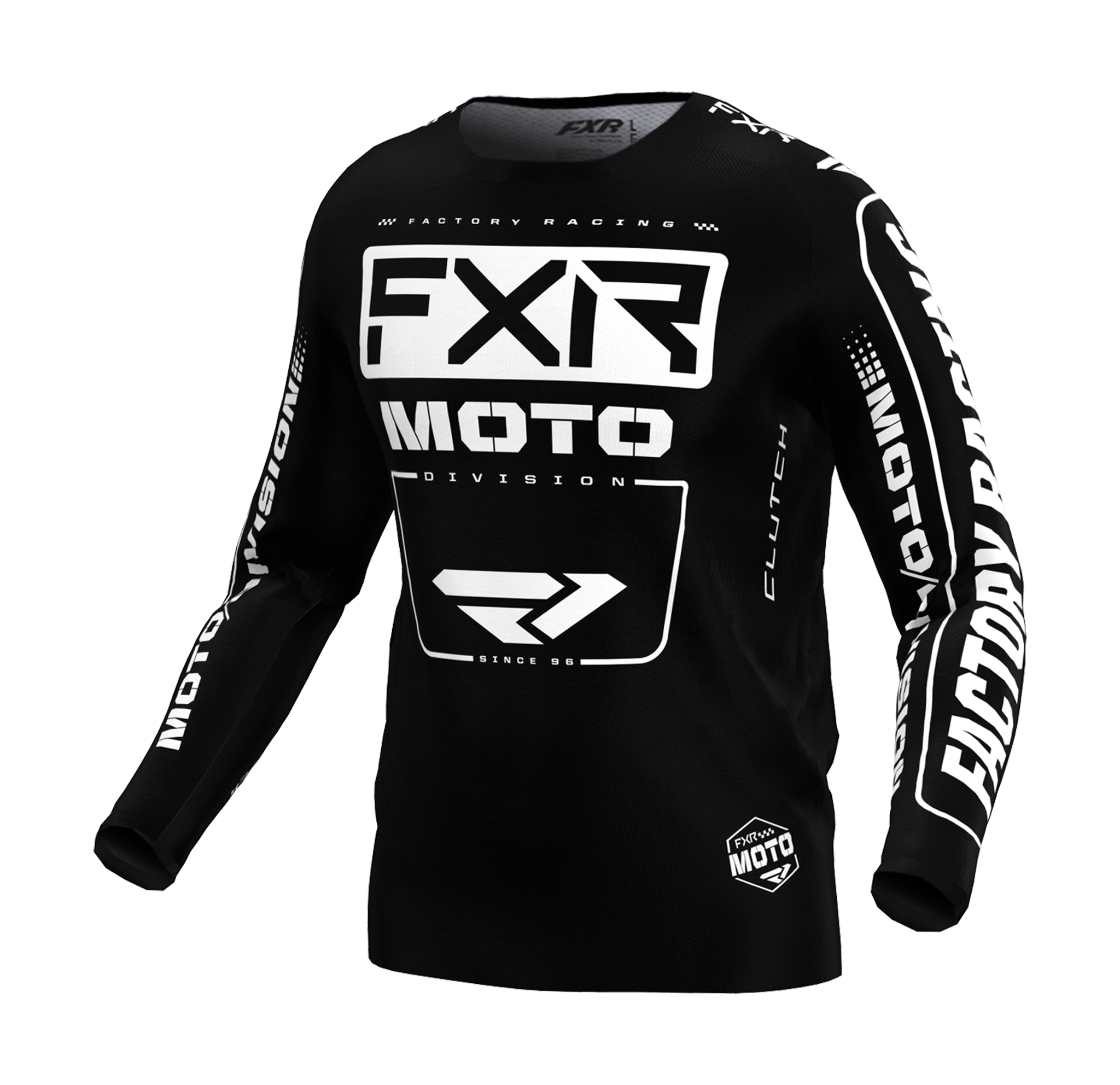 FXR Motocross Gear Clutch - Black / White