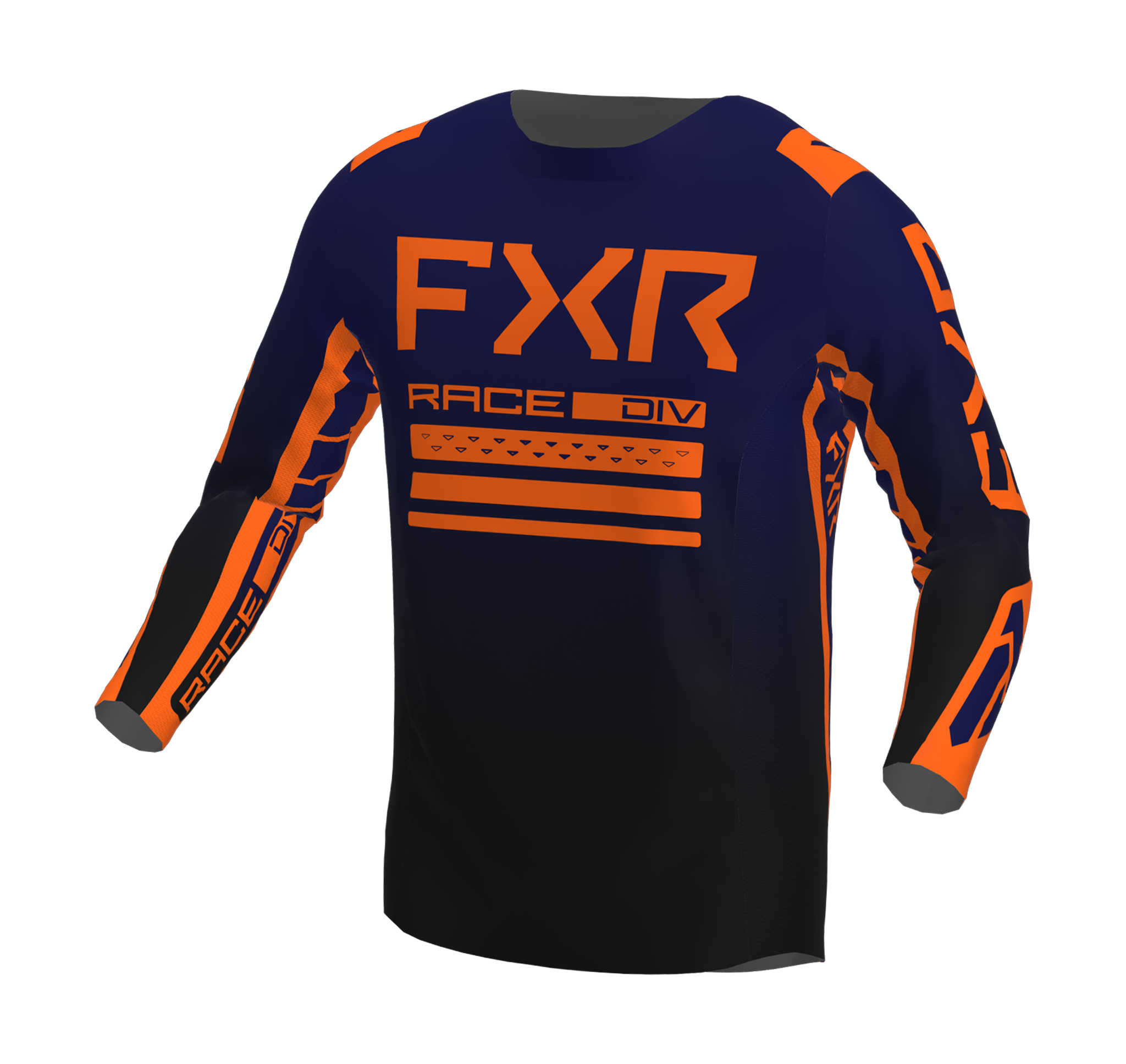 FXR Motocross Jersey Contender - Midnight / Orange