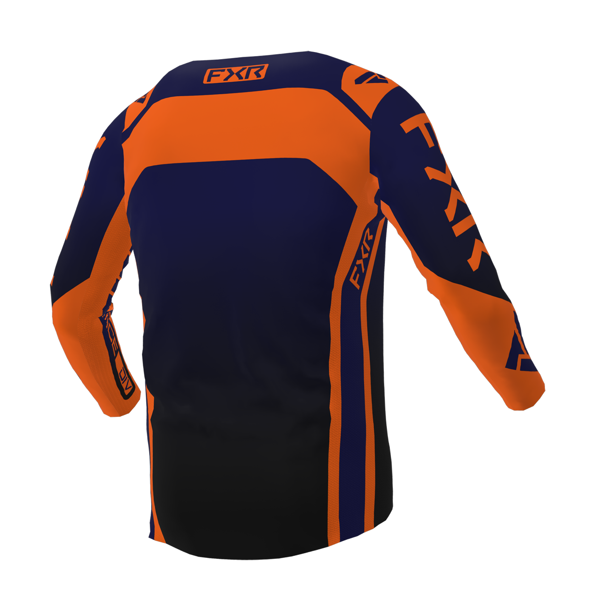 FXR Motocross Jersey Contender - Midnight / Orange