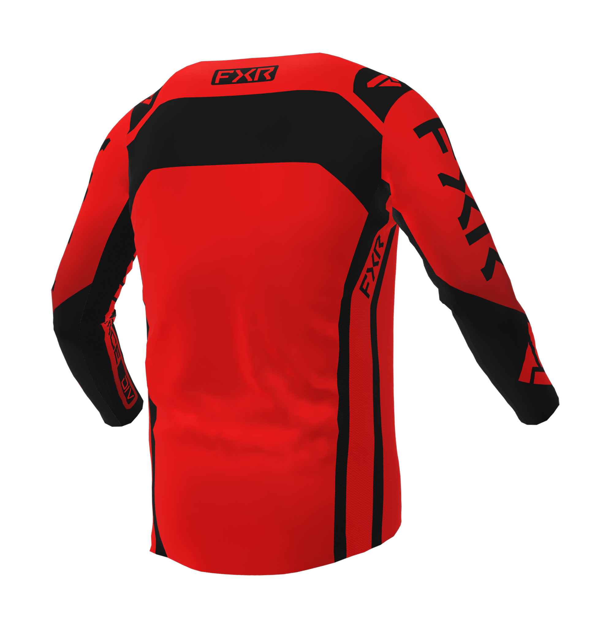 FXR Motocross Jersey Contender - Red / Black