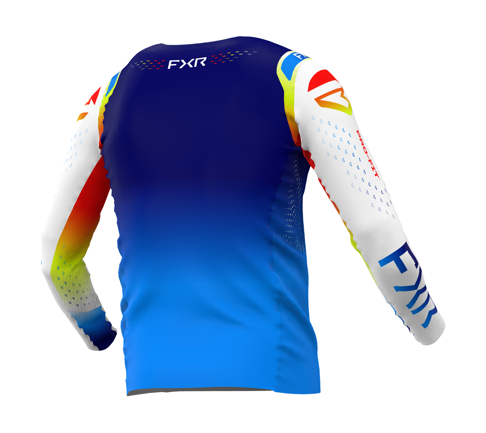 FXR Motocross Jersey Helium - Citrus Fusion