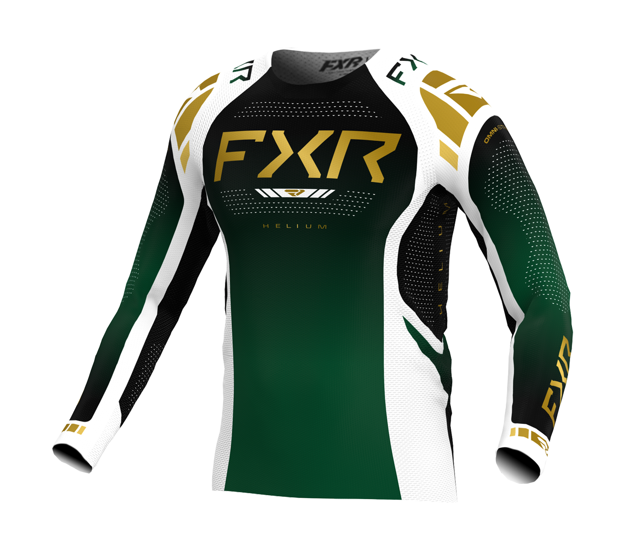 FXR Motocross Jersey Helium - Emerald