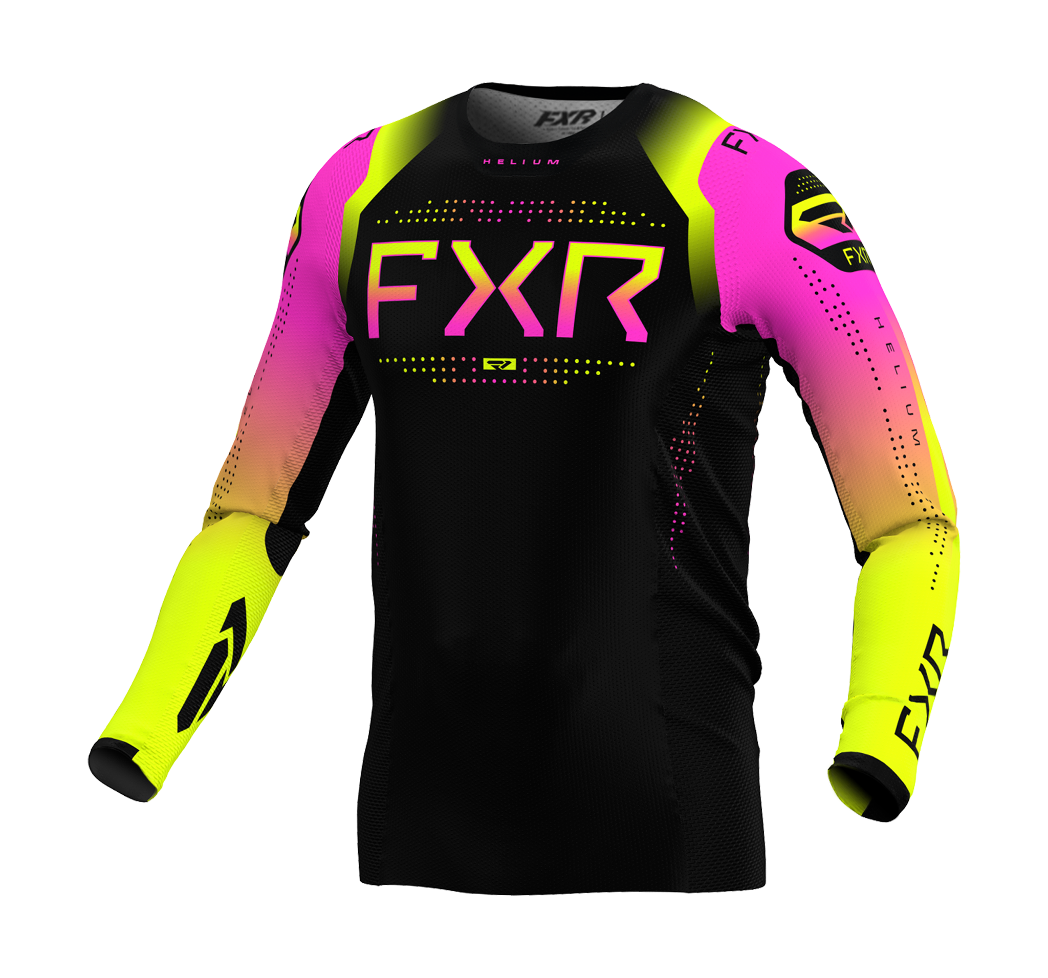 FXR Motocross Jersey Helium - Pink Lemonade