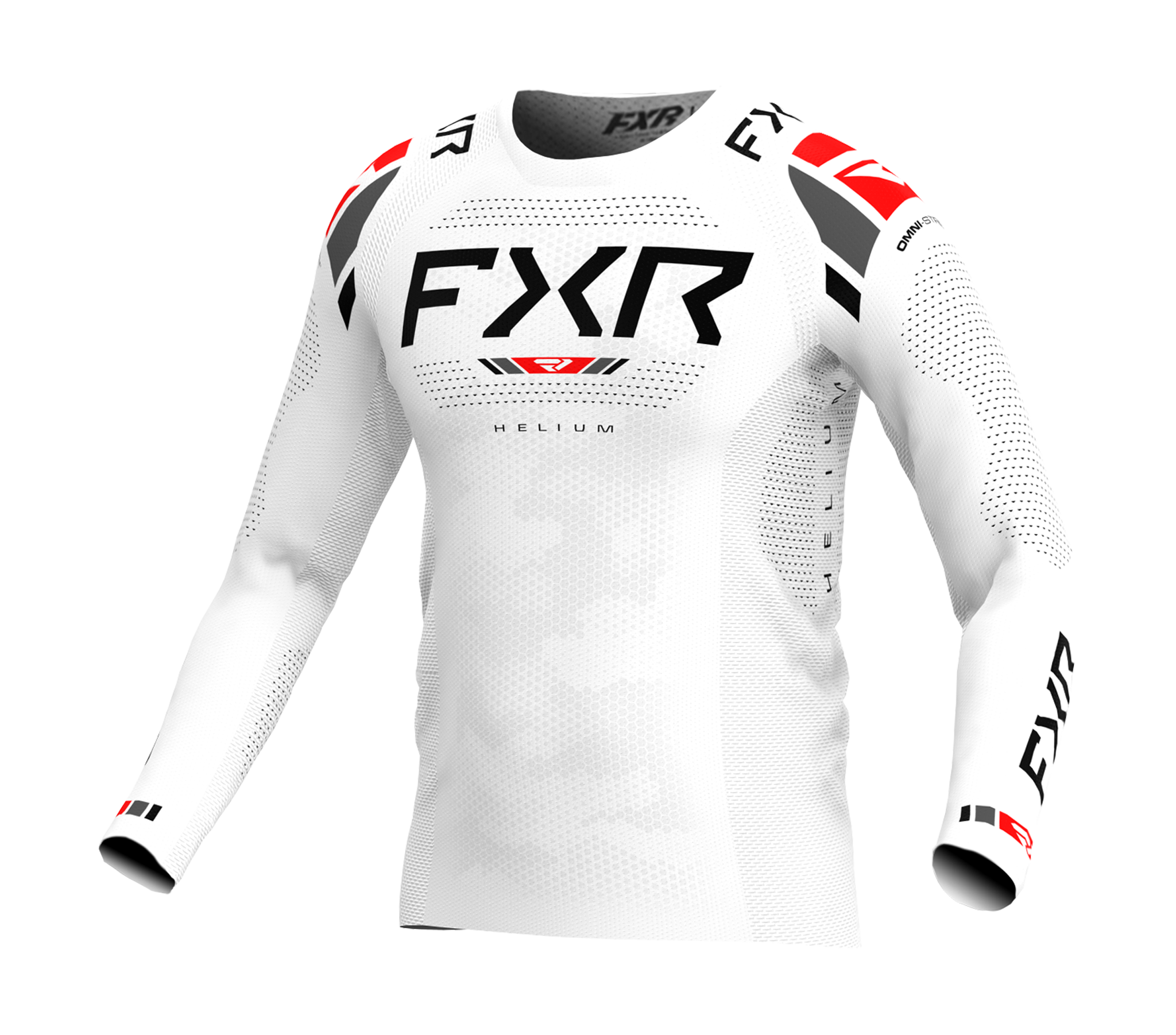 FXR Motocross Jersey Helium - Whiteout