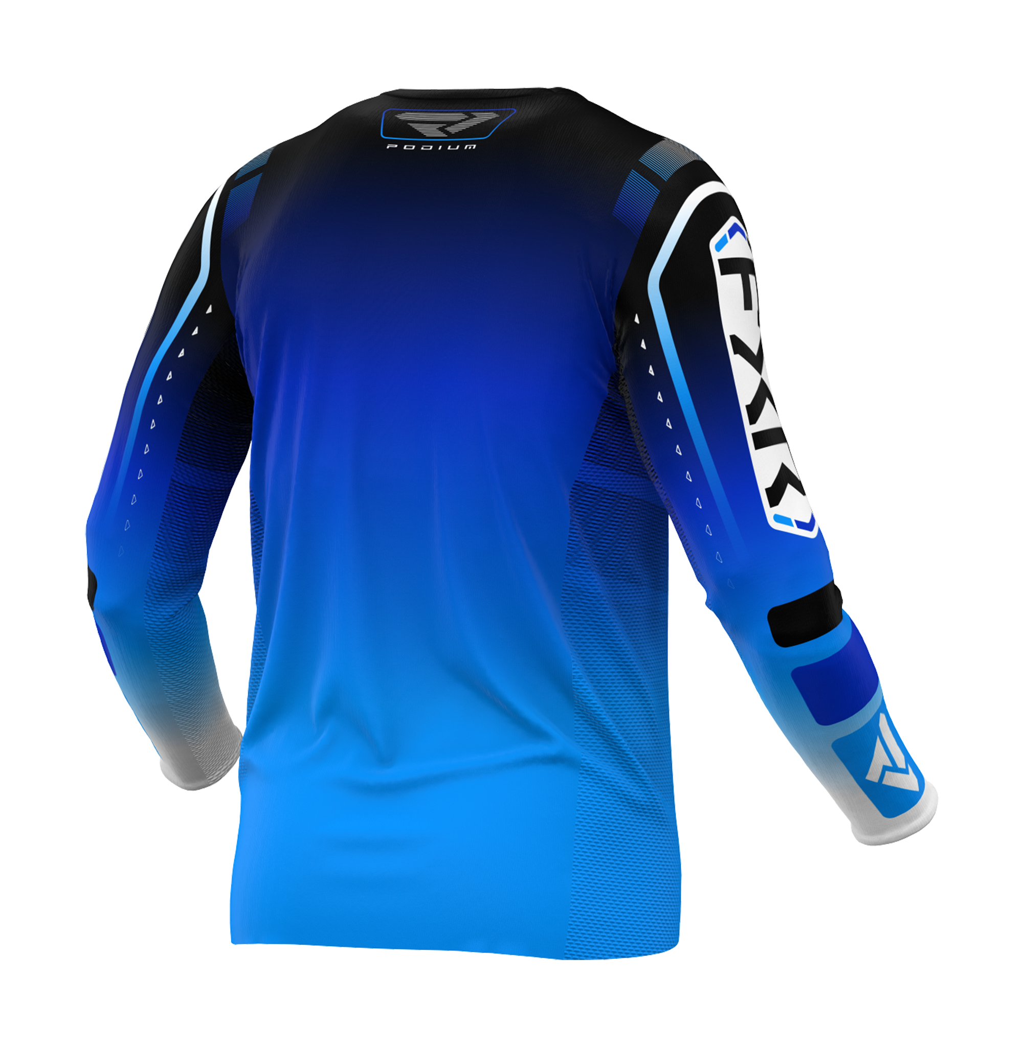 FXR Motocross Jersey Podium - Blue / White