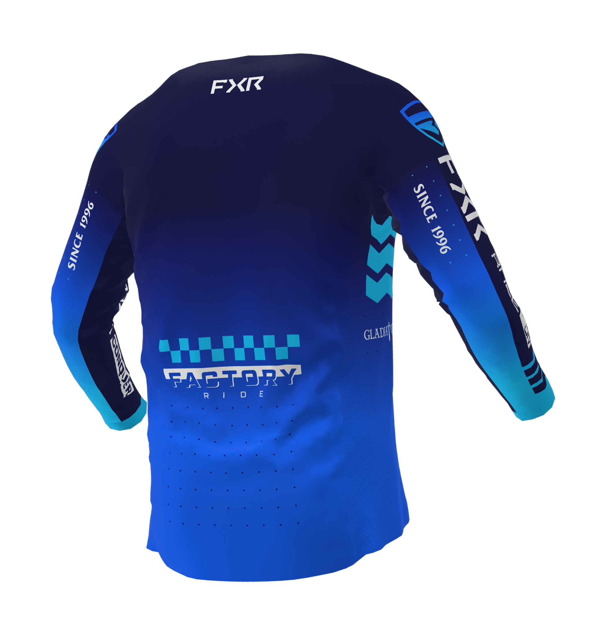 FXR Motocross Jersey Podium Gladiator - Blue