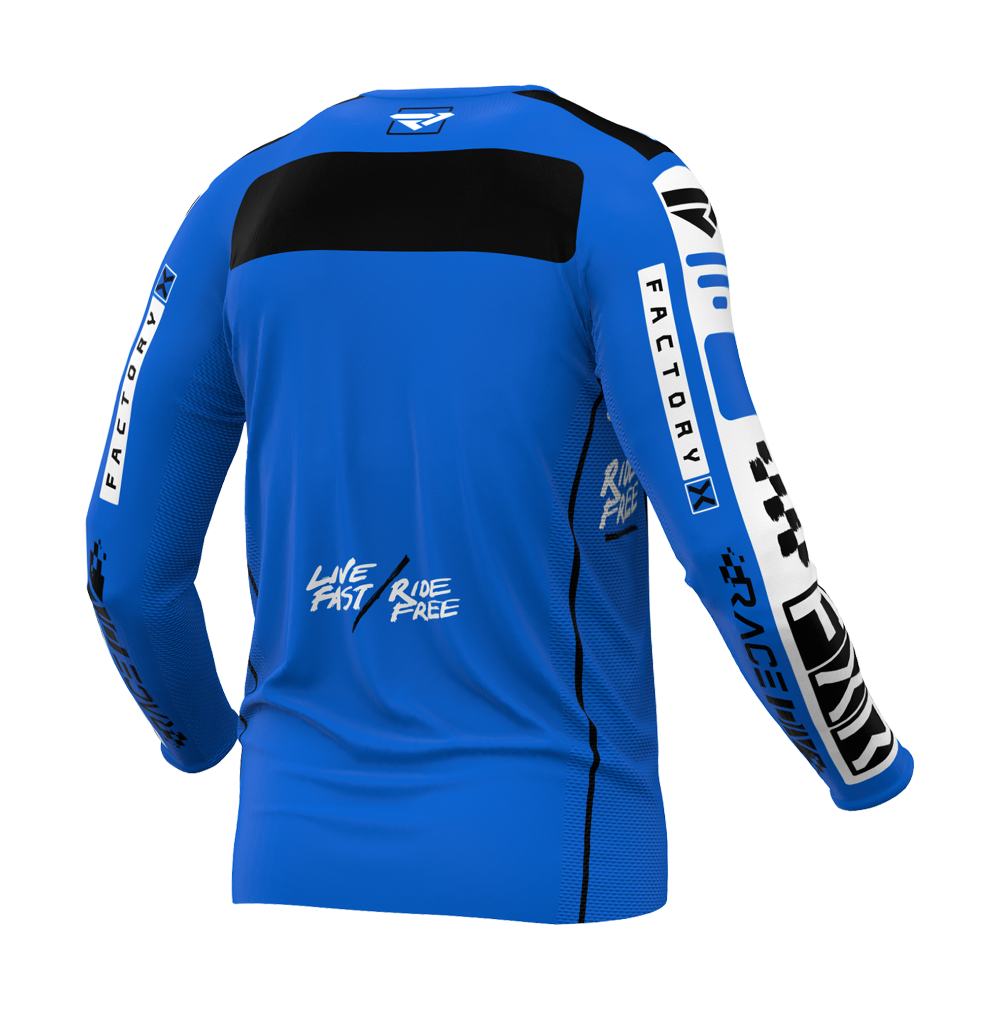 FXR Motocross Jersey Podium Gladiator - Blue / Black
