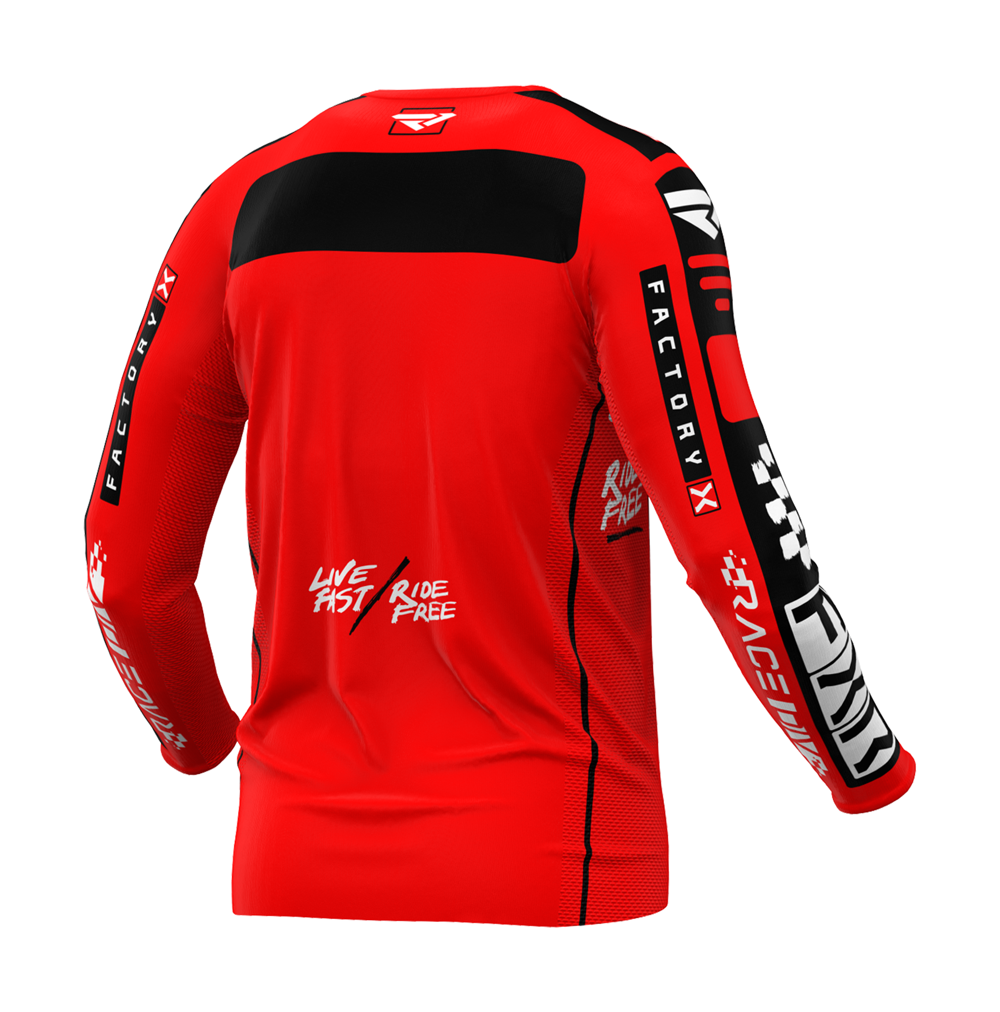 FXR Motocross Jersey Podium Gladiator - Red / Black