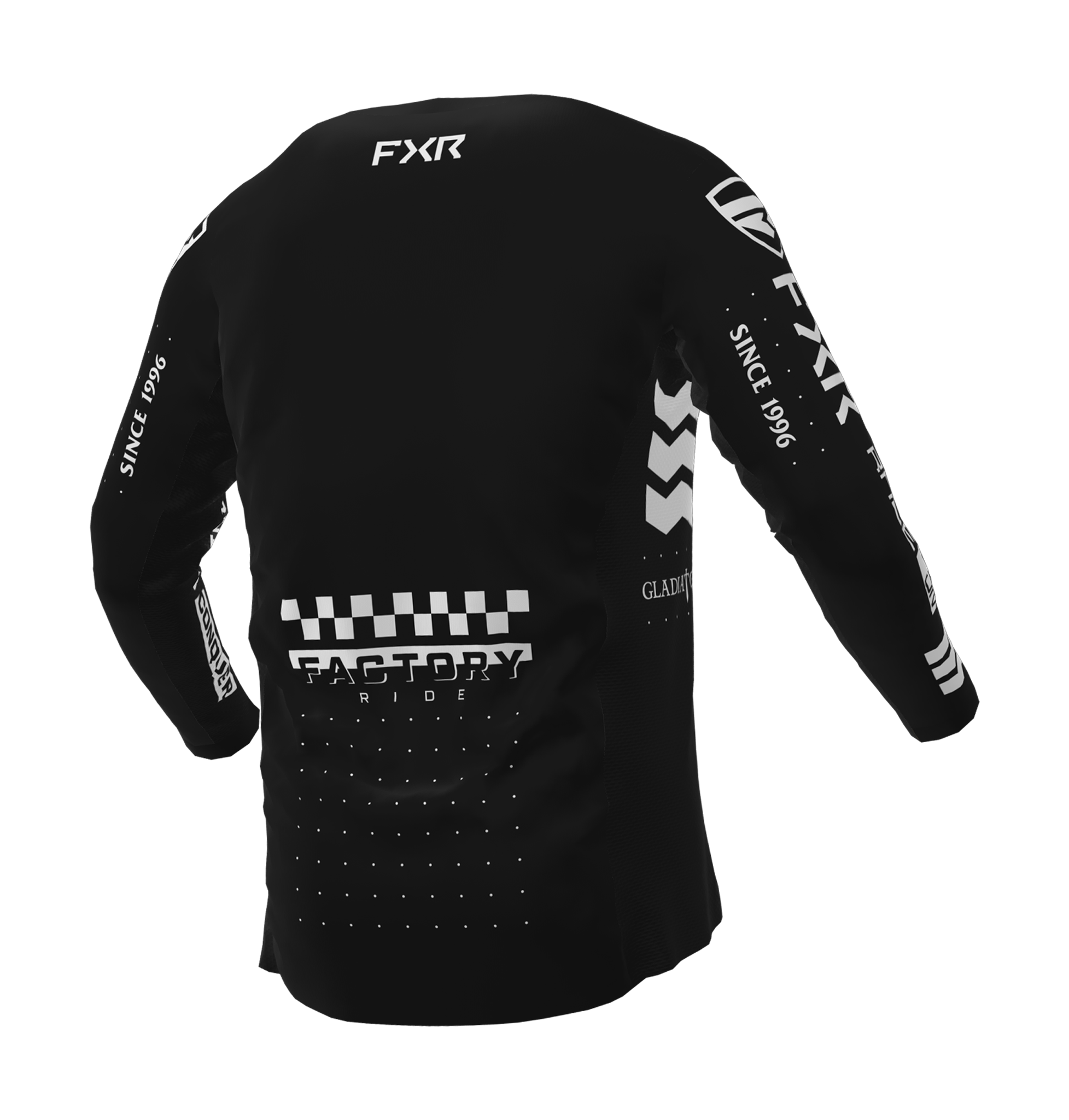 FXR Motocross Jersey Podium Gladiator - Black