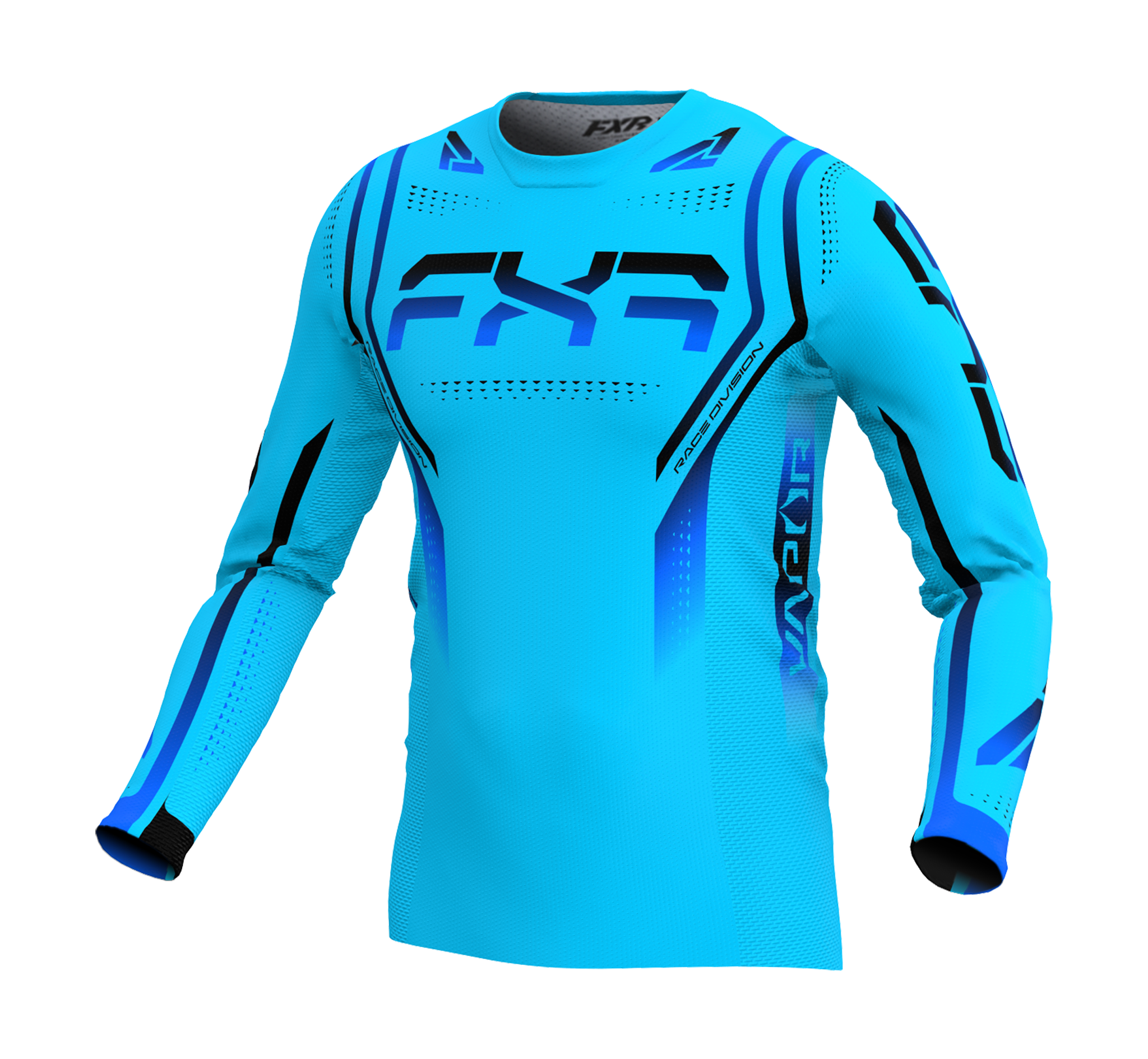 FXR Motocross Jersey Vapor - Skyline