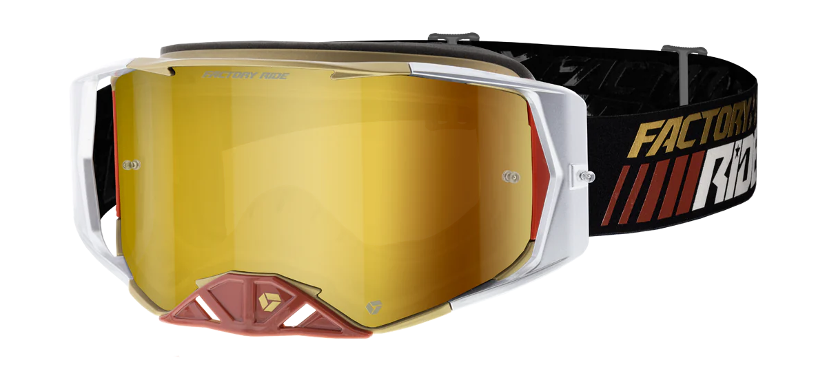 FXR Motocross Goggle Factory Ride - Elite - Bronze / Gold