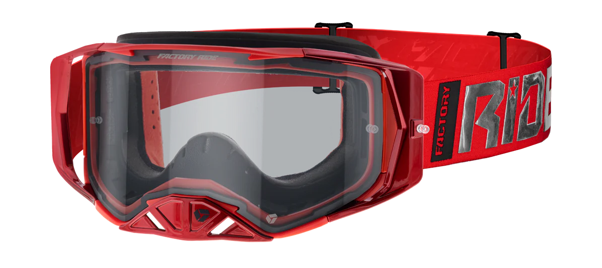 FXR Motocross Goggle Factory Ride - Livid - Clear