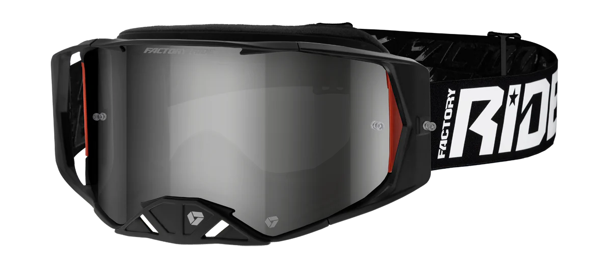 FXR Motocross Goggle Factory Ride - Prime - Smoke / Silver